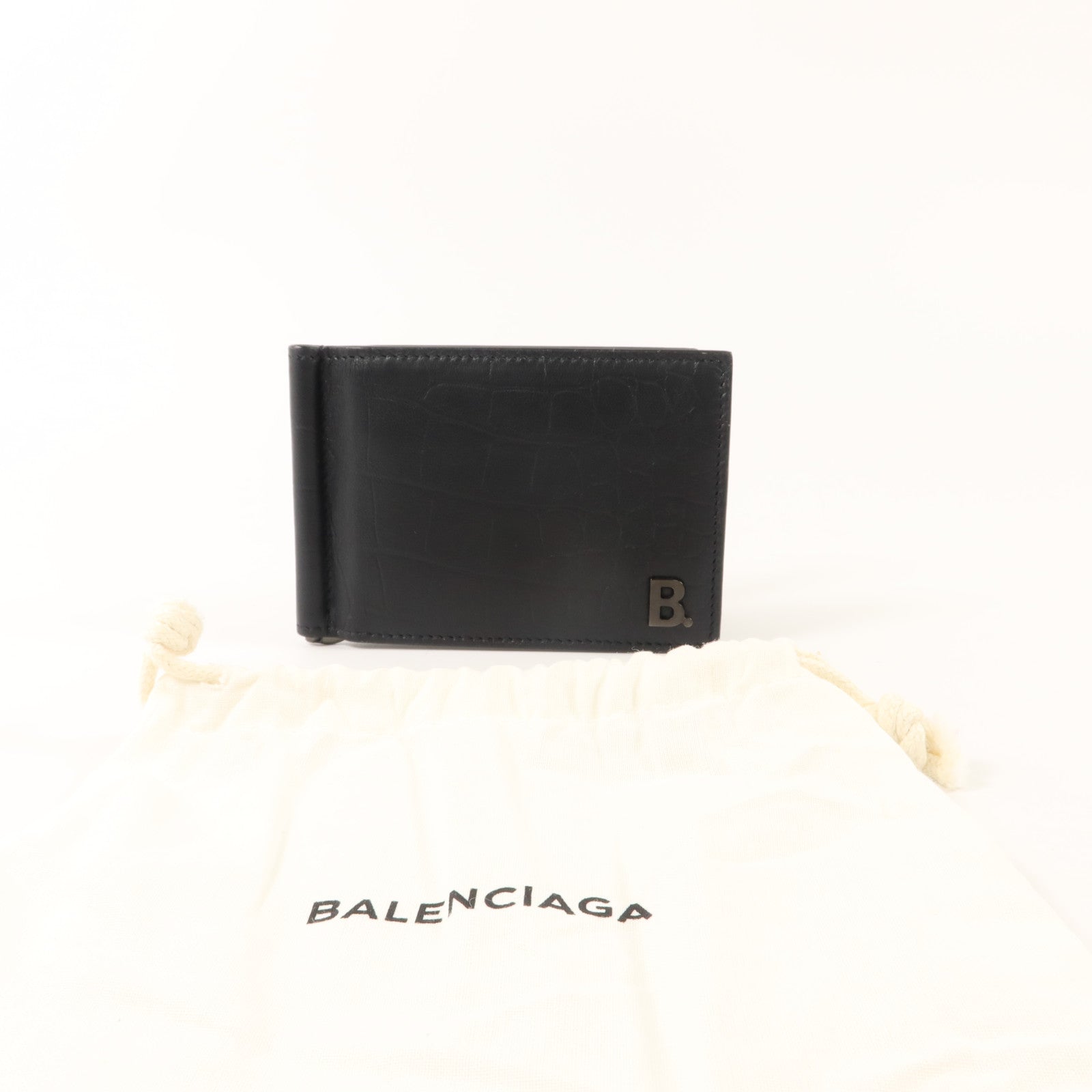 BALENCIAGA 牛皮皮革Bifold Wallet錢包