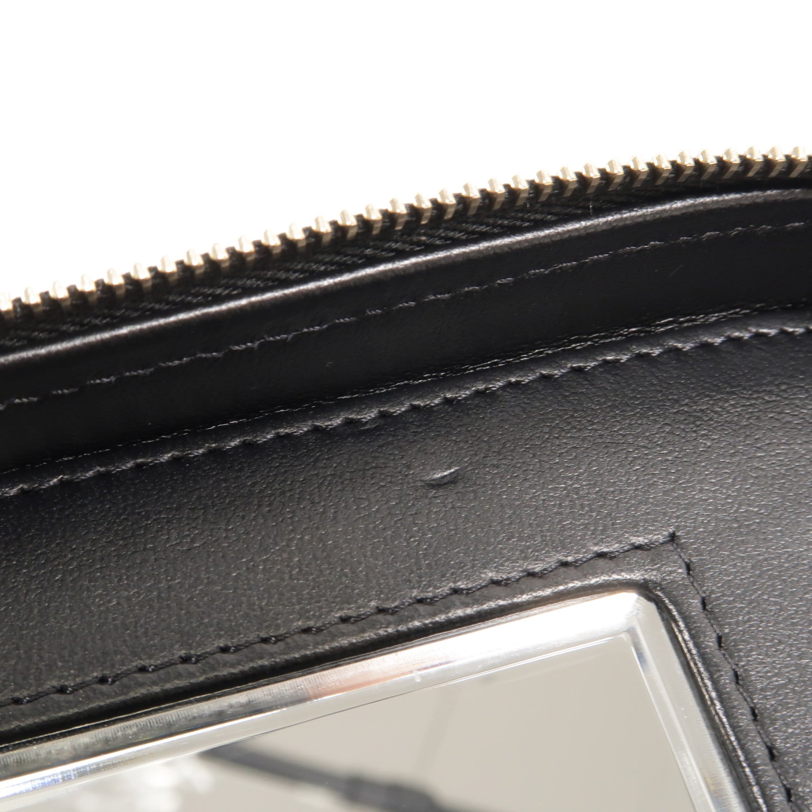 CHANEL 牛皮皮革Vanity Case鏈帶肩背袋