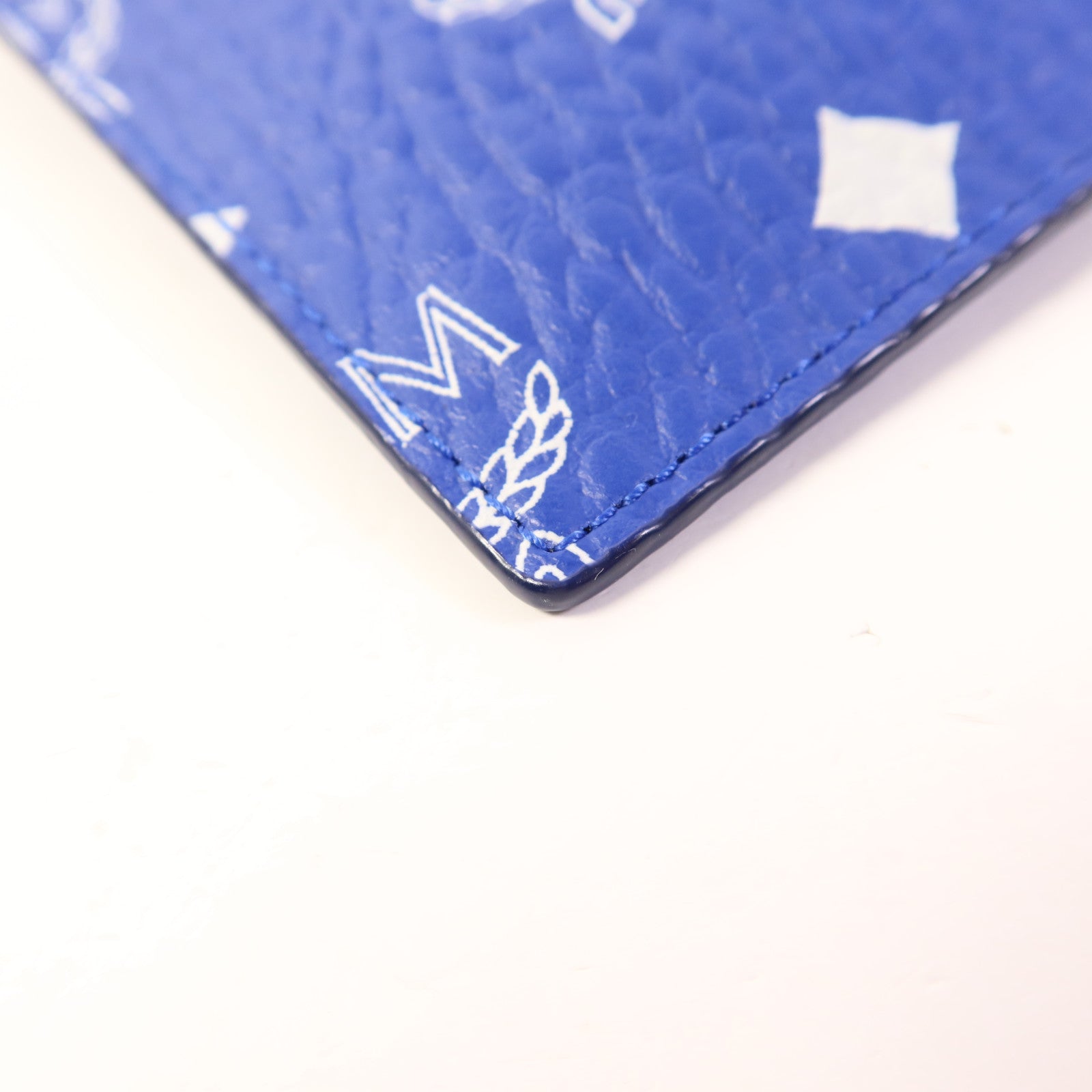 MCM 塗層帆布Card Case銀扣卡片套