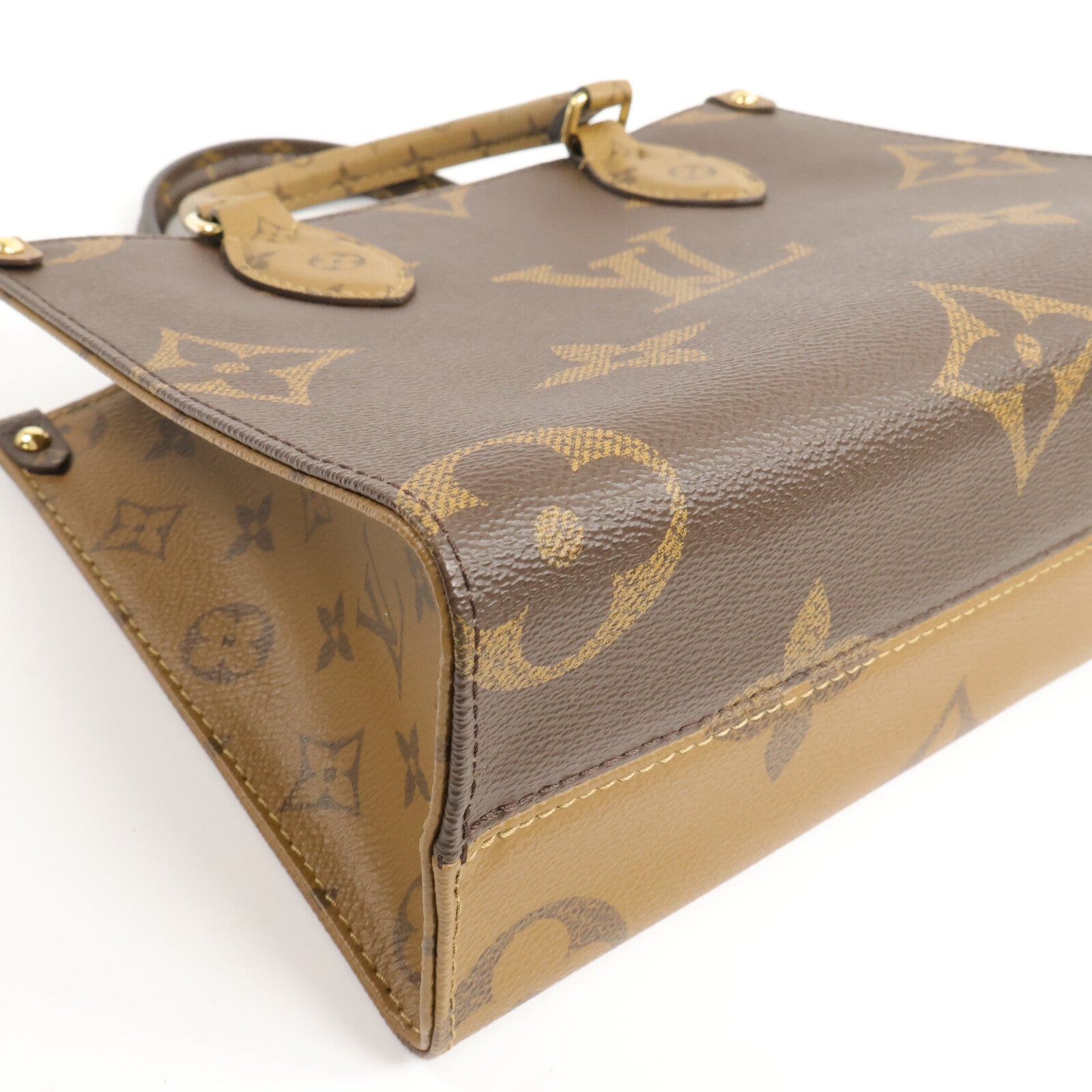 LOUIS VUITTON Monogram Giant OnTheGo PM手挽肩背兩用袋