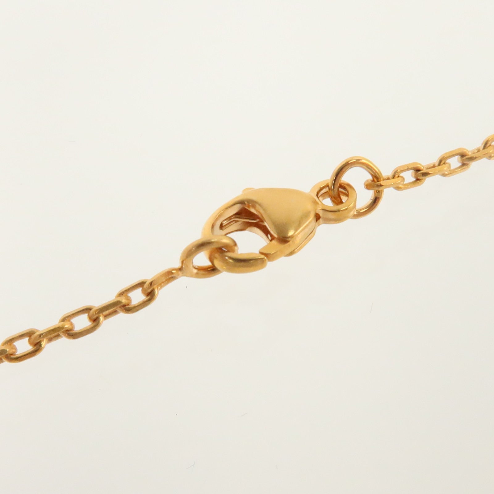 HERMES Swift皮革/金屬O'Maillon Pendant Necklace項鏈