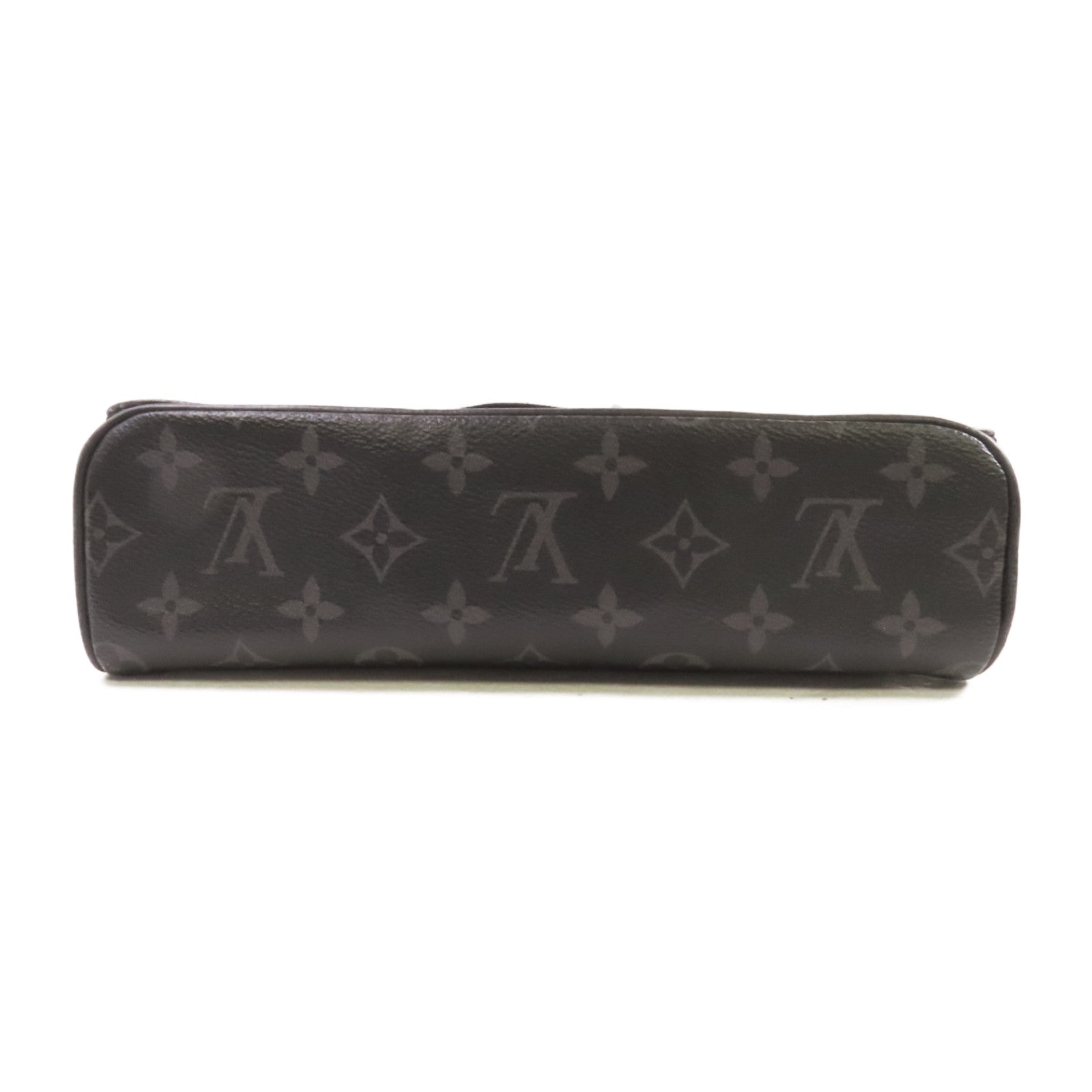 LOUIS VUITTON 【激減優惠】Monogram Eclipse District PM Shoulder Bag銀扣肩背袋黑色