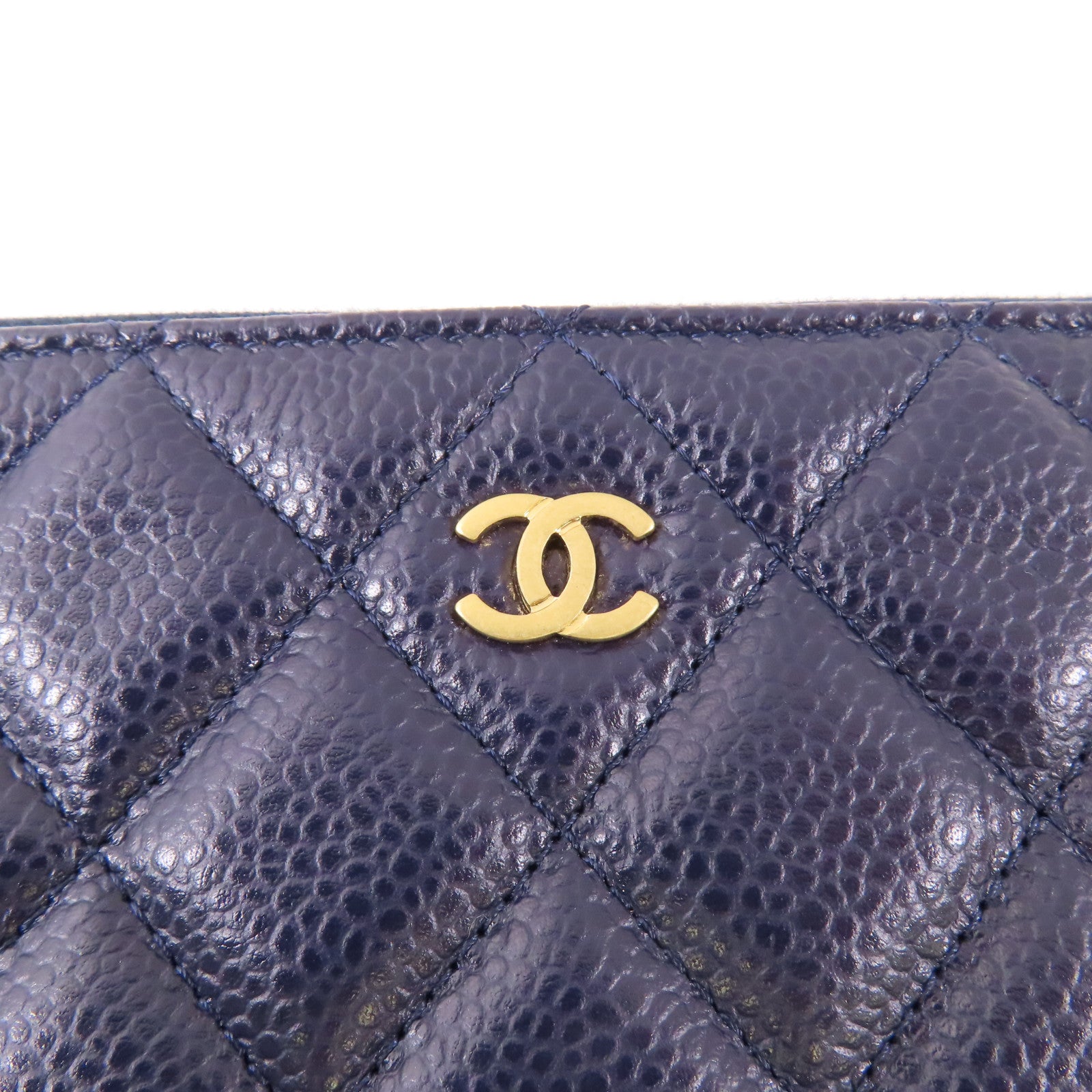 CHANEL 牛皮皮革Clutch/Pouch金扣手拿包