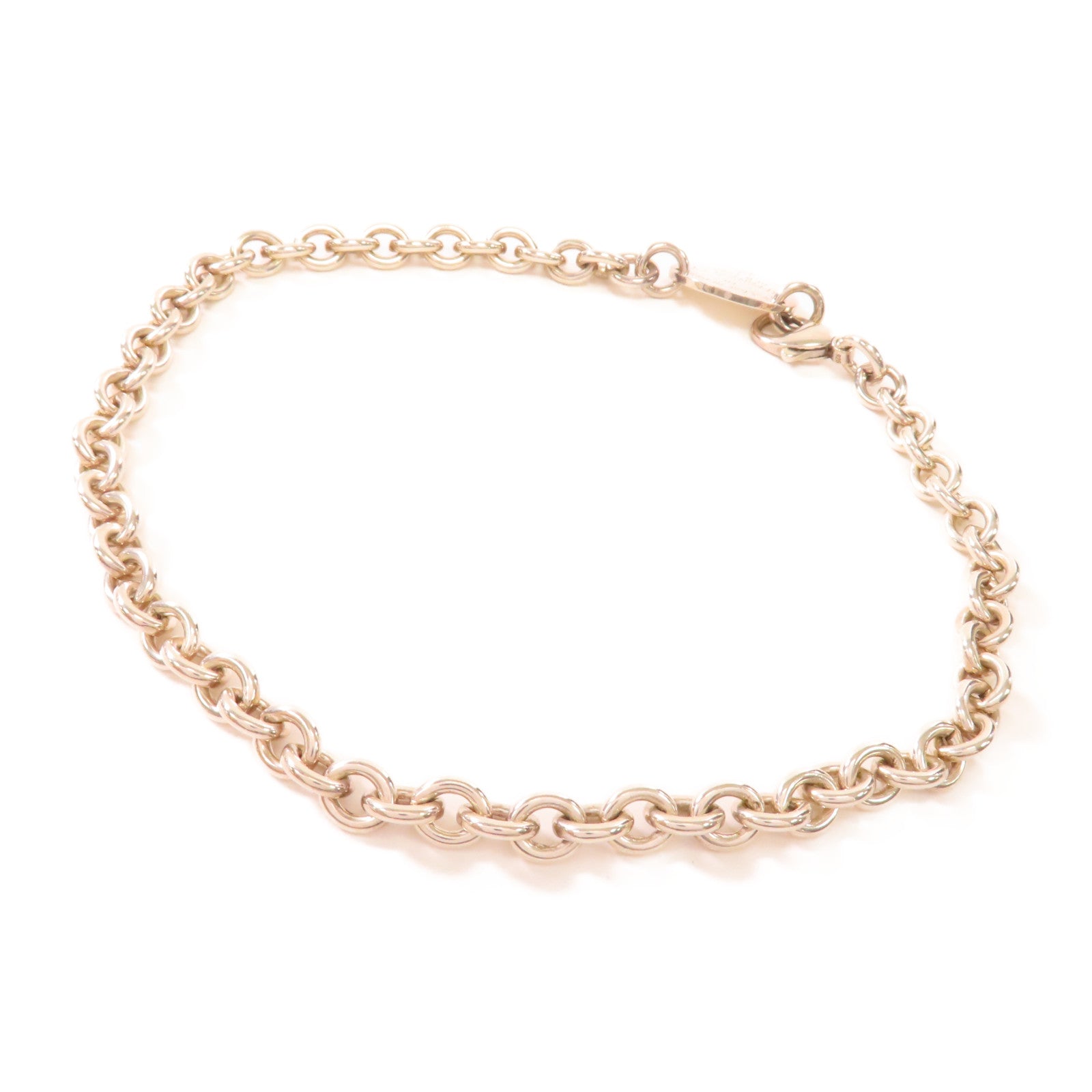 TIFFANY＆CO 925純銀Return to Tiffany Necklace項鍊銀色