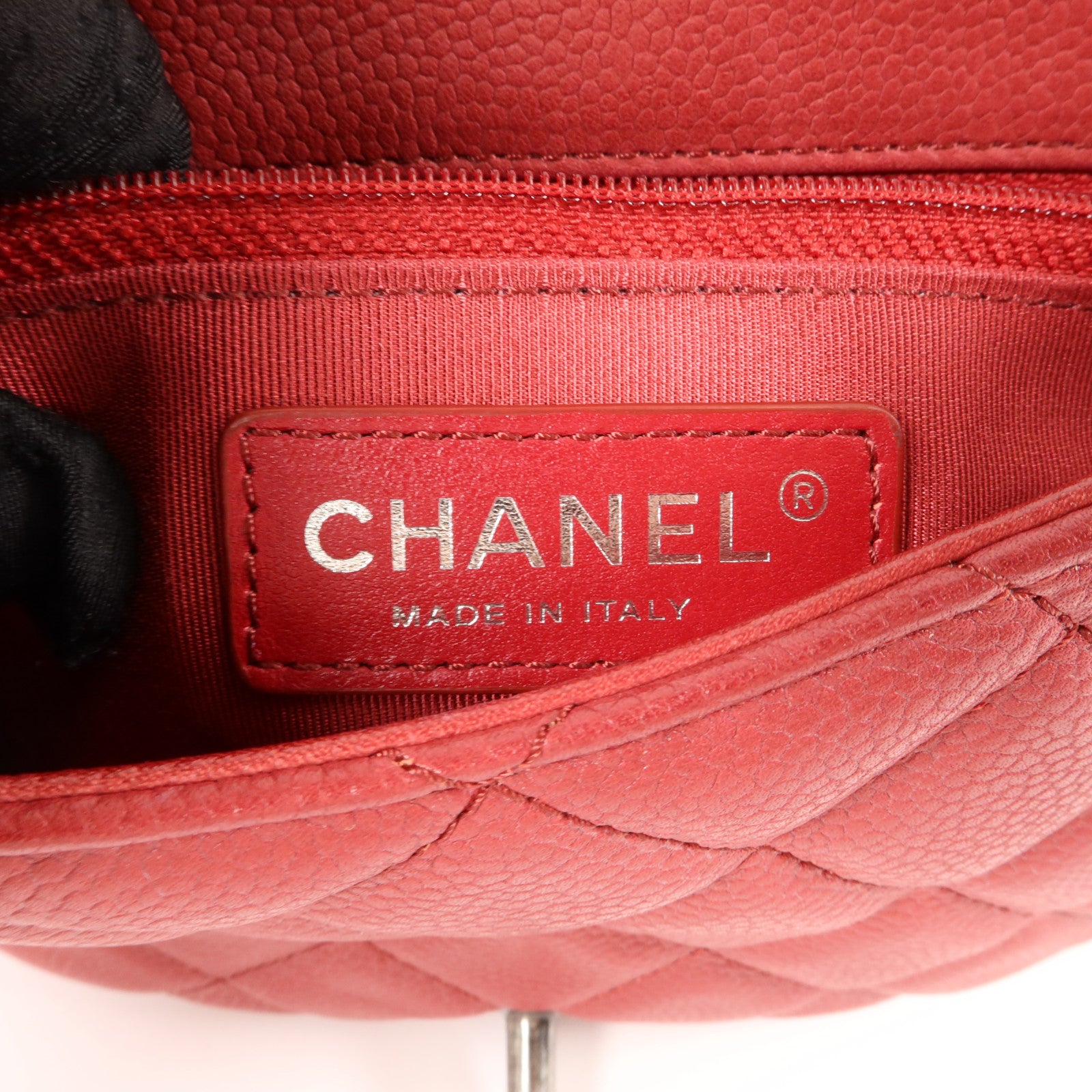 CHANEL 牛皮皮革Chain Shoulder鏈帶肩背袋