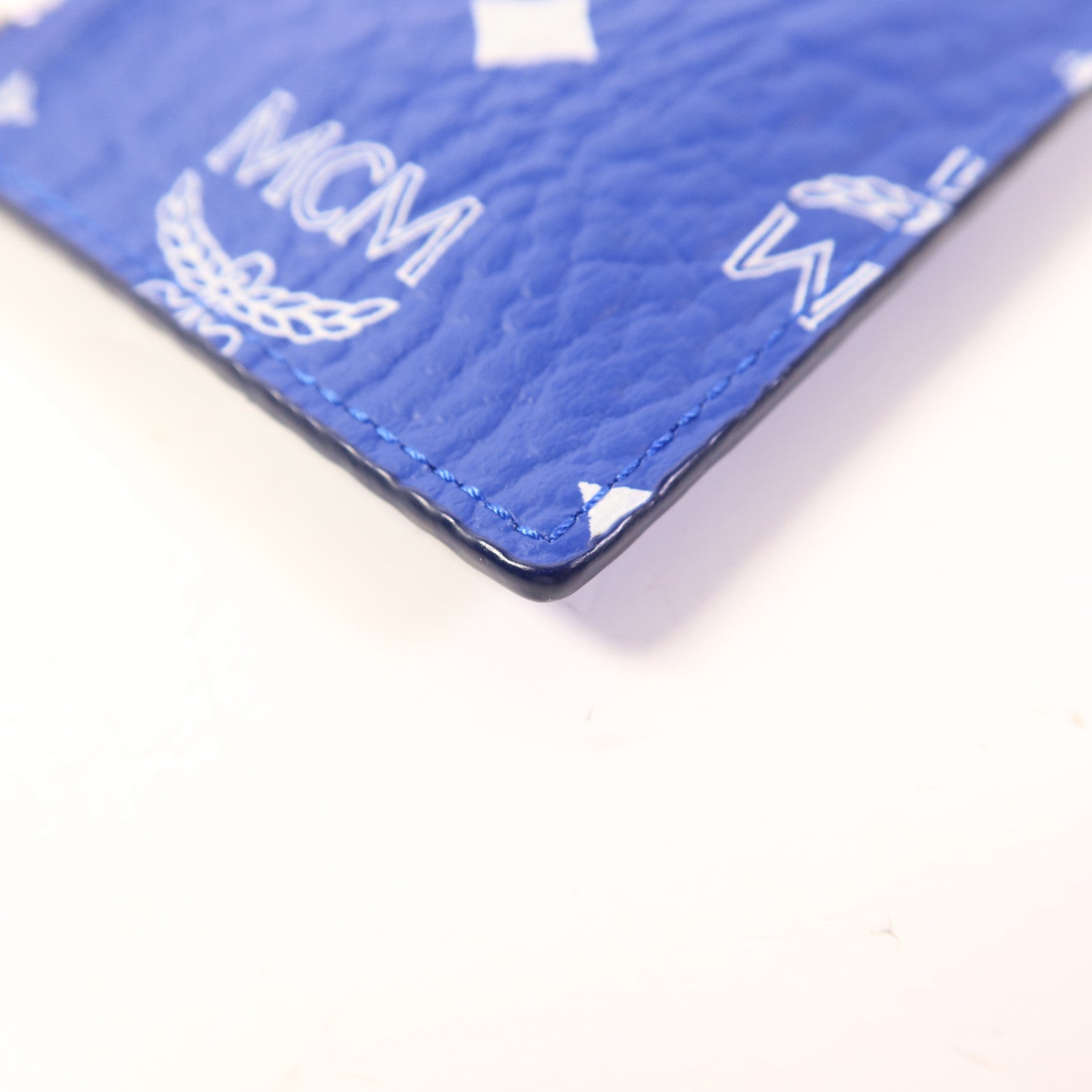 MCM 塗層帆布Card Case銀扣卡片套