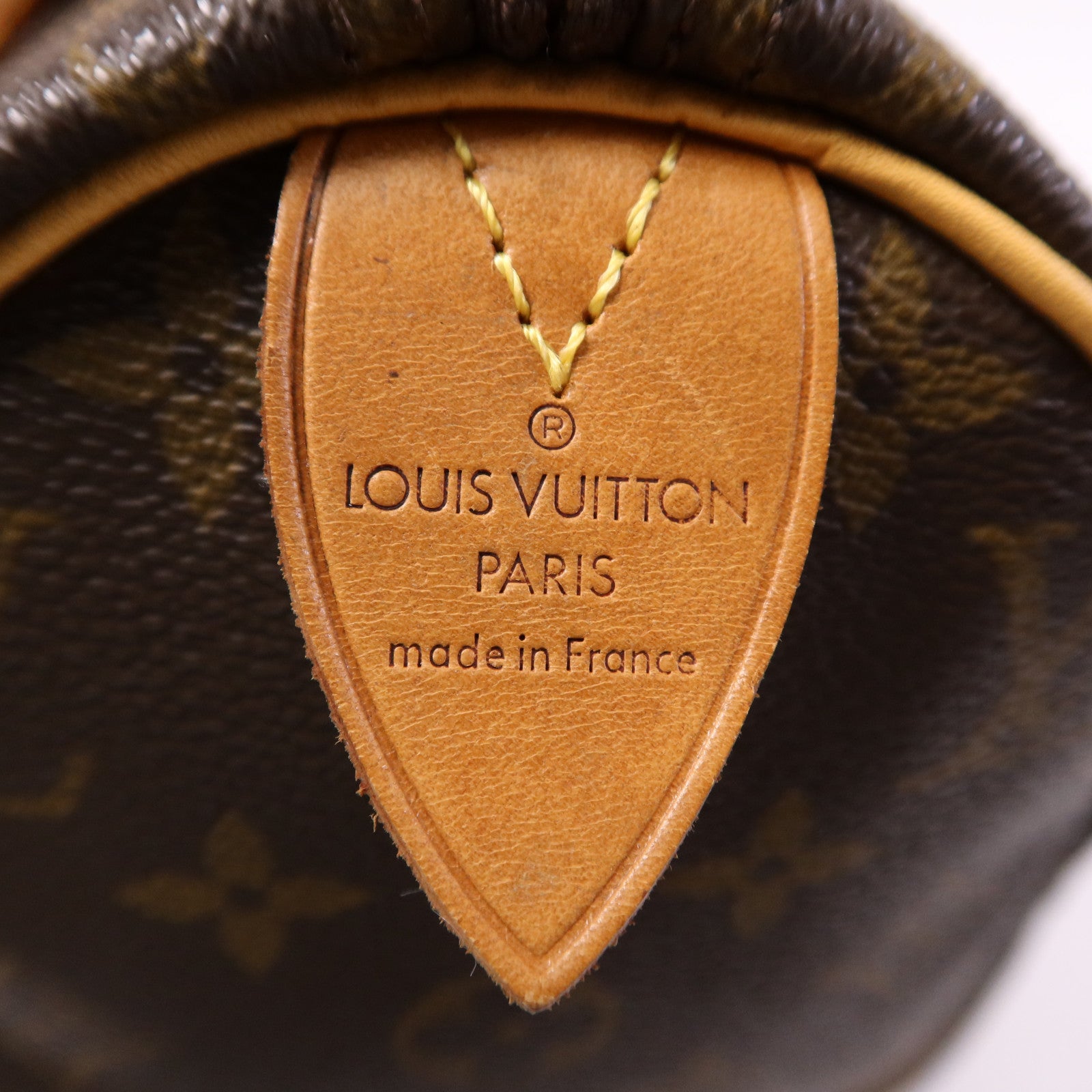LOUIS VUITTON Monogram Speedy 25金扣手挽袋