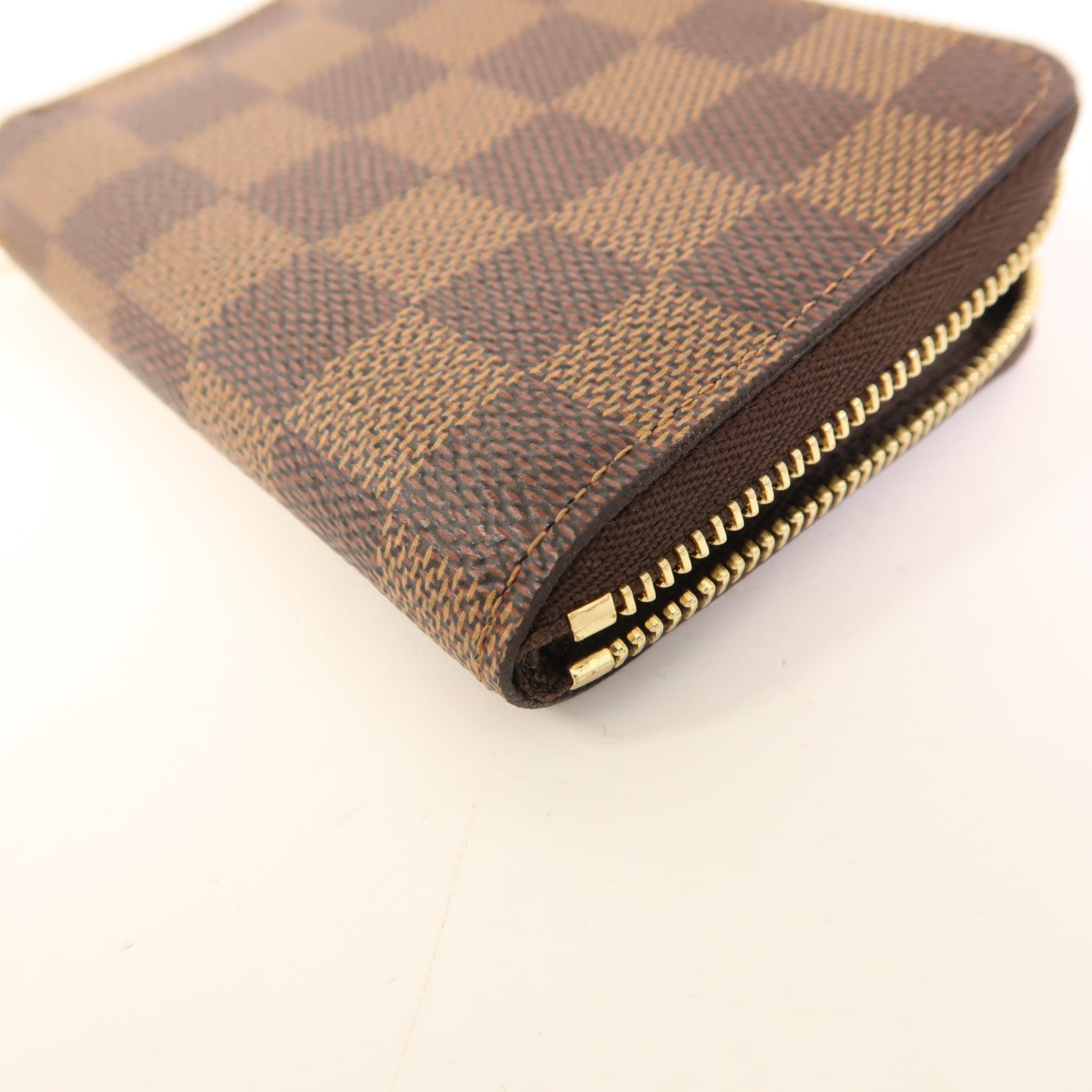LOUIS VUITTON Damier Zippy Coin Purse金扣零錢包/卡片套