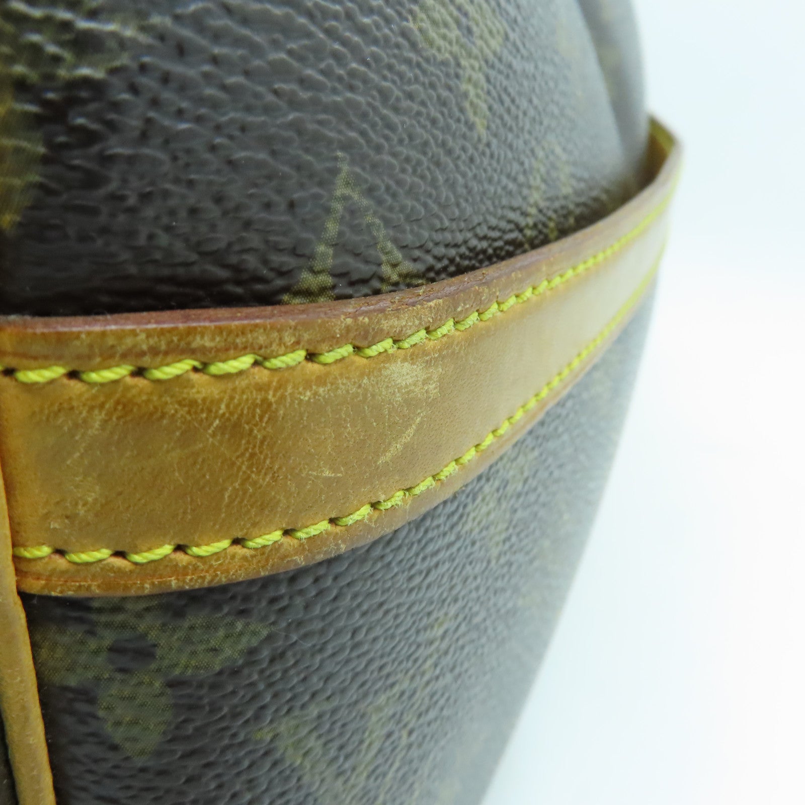 LOUIS VUITTON Monogram Reporter PM金扣肩背袋啡色