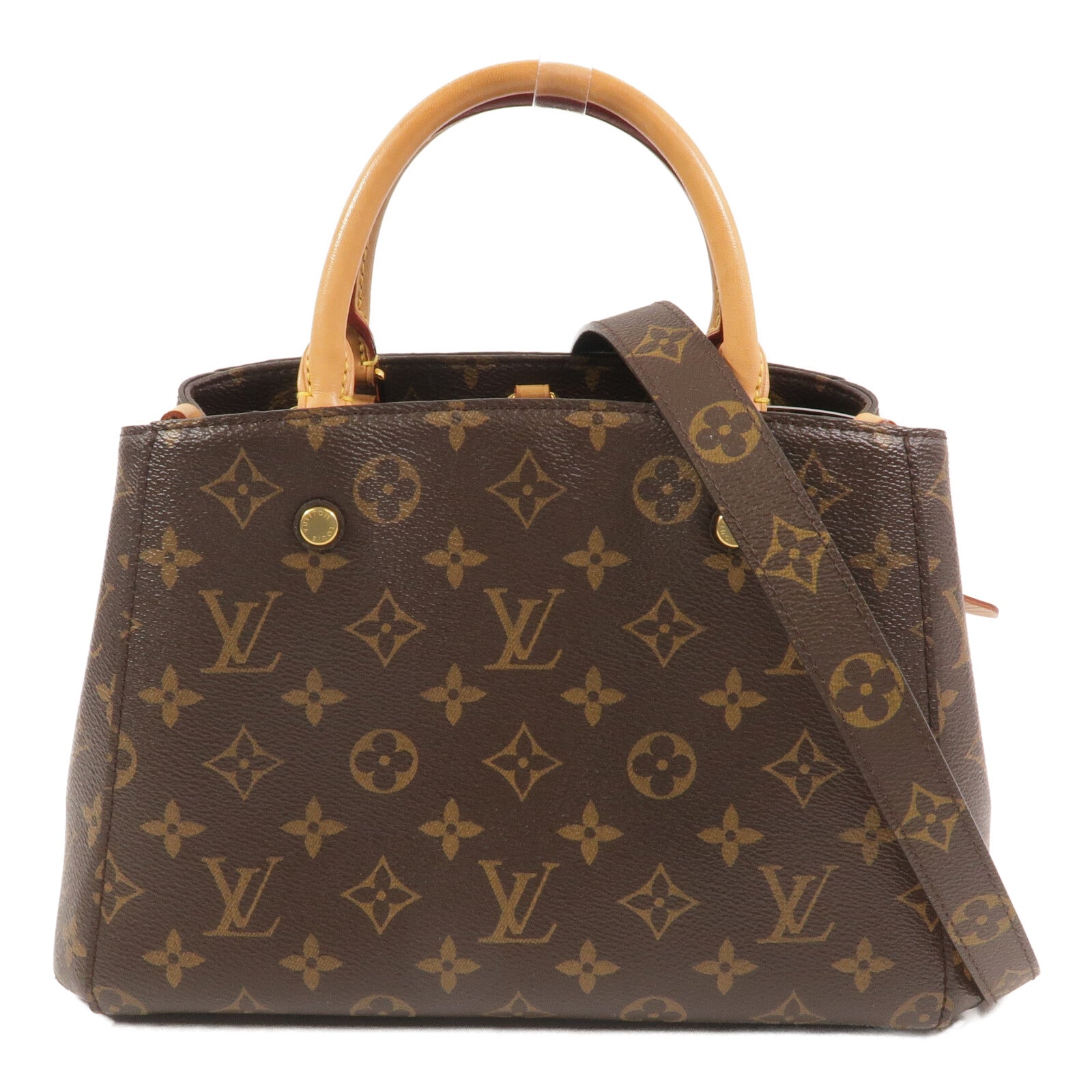 LOUIS VUITTON Monogram Montaigne BB手挽肩背兩用袋
