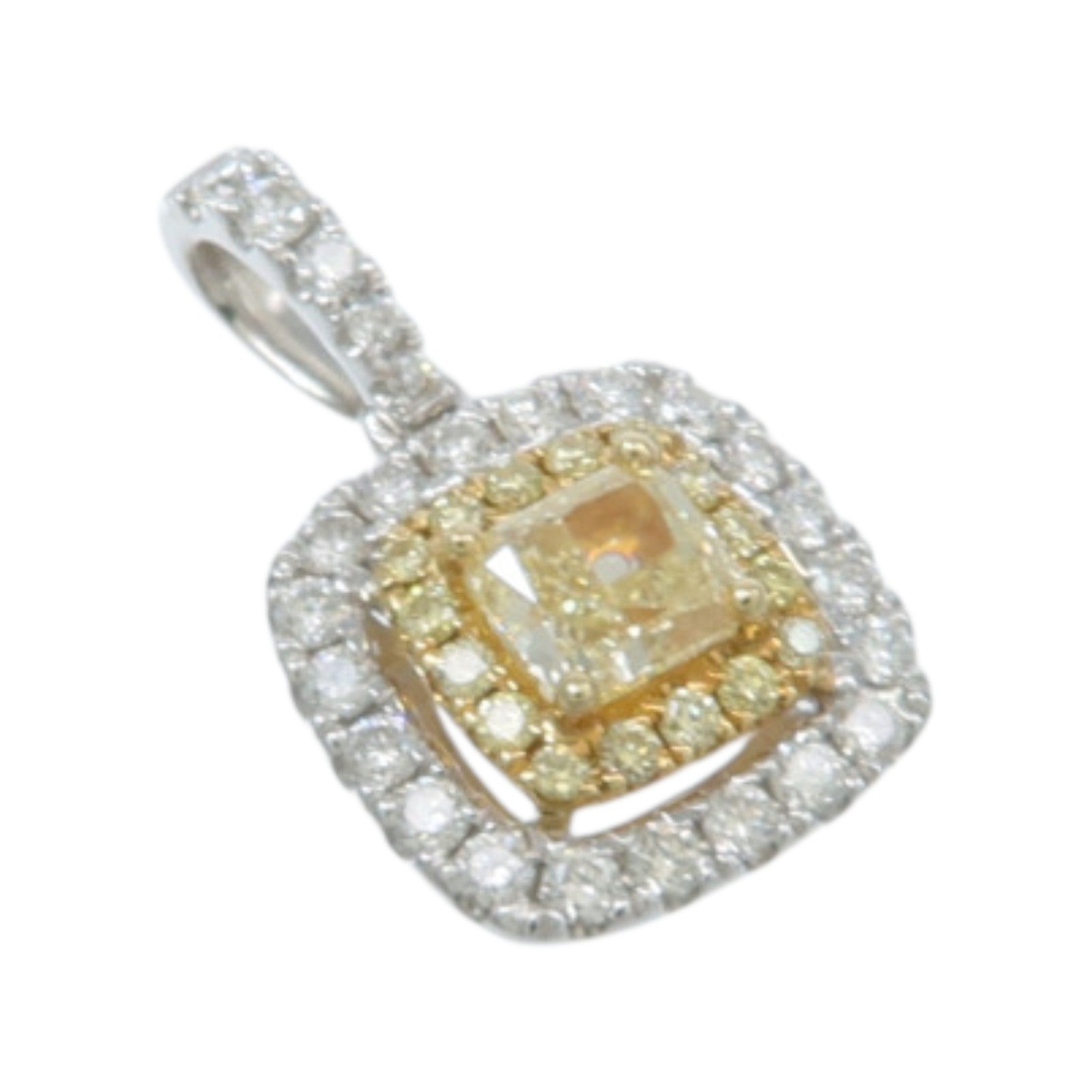 JEWELRY 18K白金/黃金Diamond Pendant鑽石吊墜
