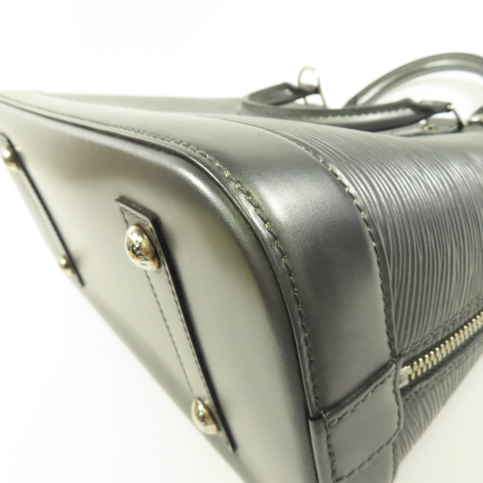 LOUIS VUITTON LV SHW Alma PM Hand Bag M40302 Epi Grey