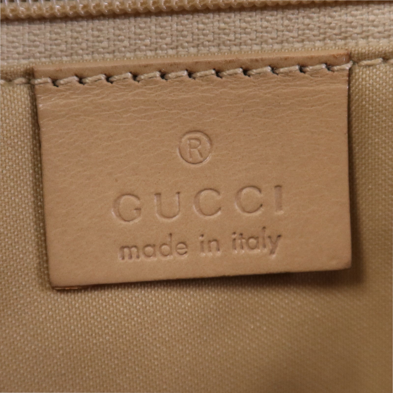 GUCCI 帆布Vintage Jackie Bag銀扣手挽袋