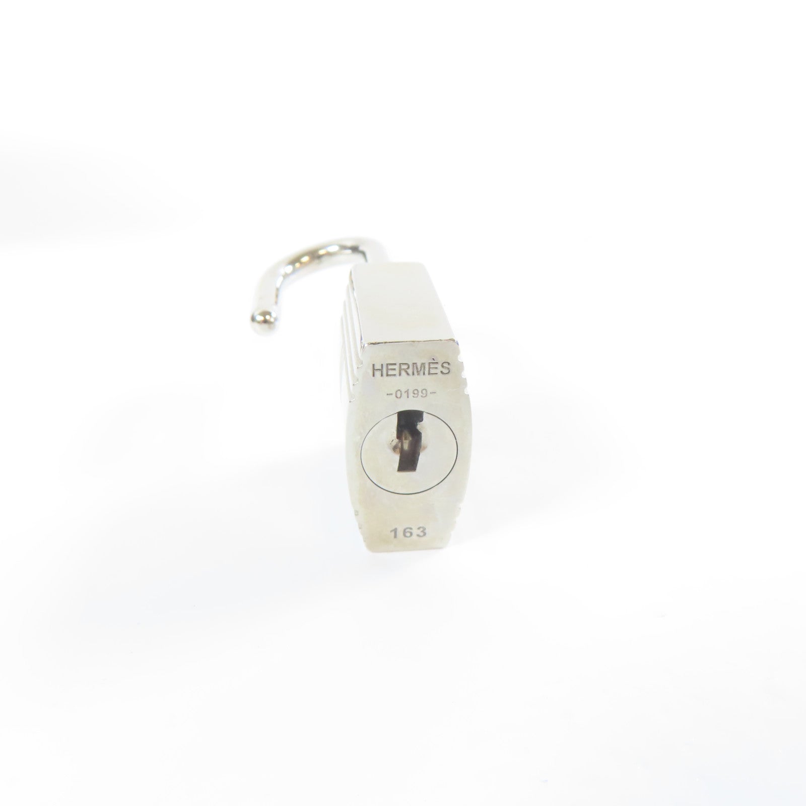 HERMES Clemence皮革Picotin MM銀扣手挽袋錫灰色
