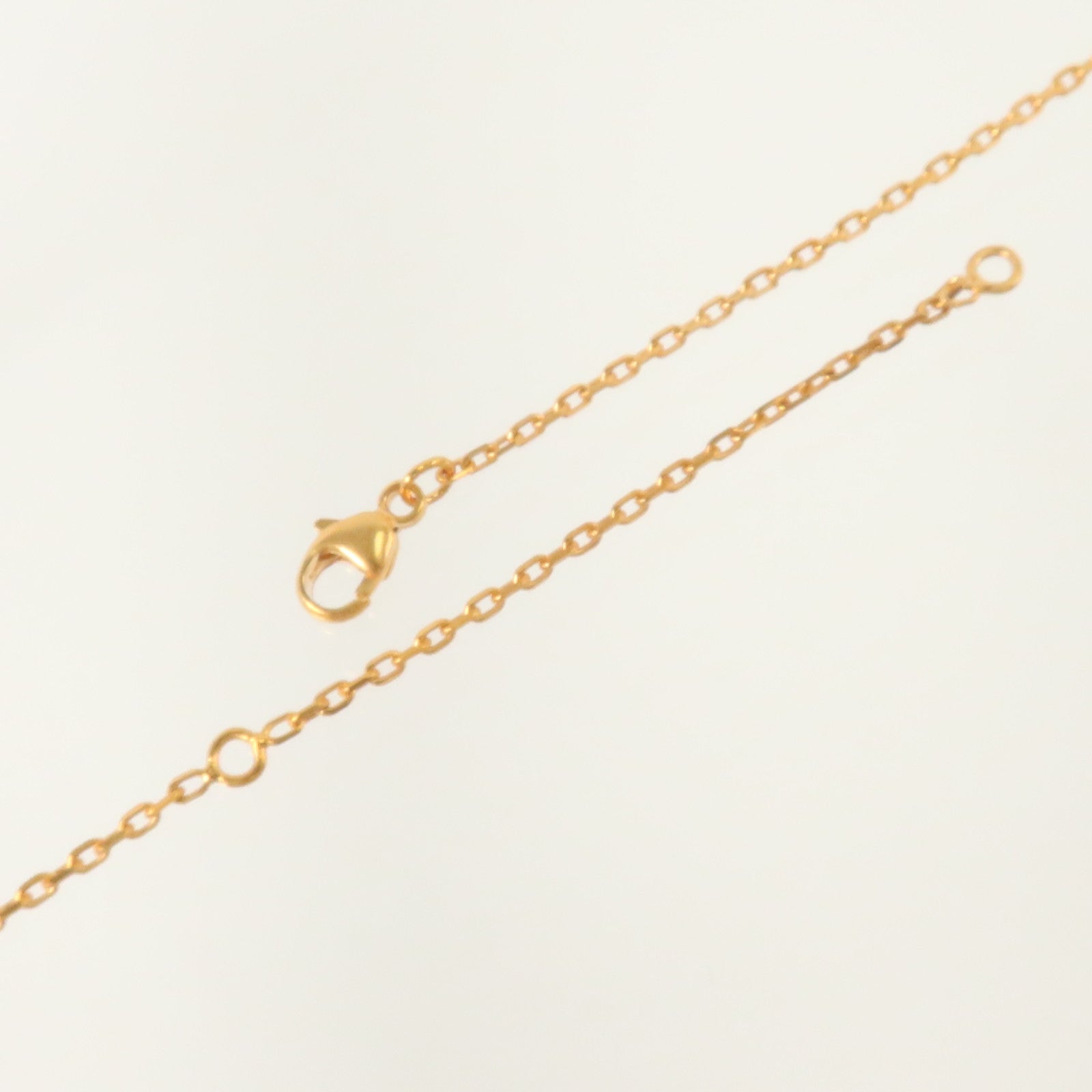 HERMES Swift皮革/金屬O'Maillon Pendant Necklace項鏈