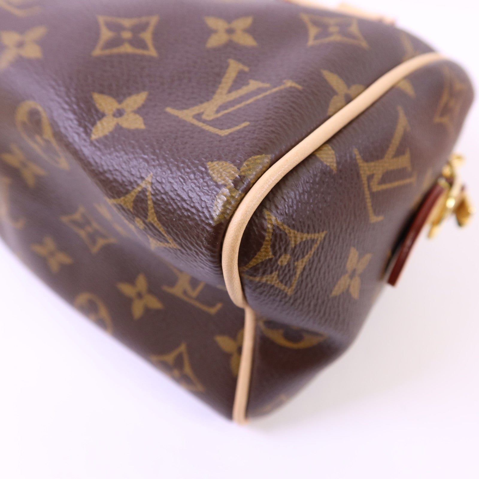LOUIS VUITTON Monogram Speedy Bandouliere 20金扣手挽肩背兩用袋