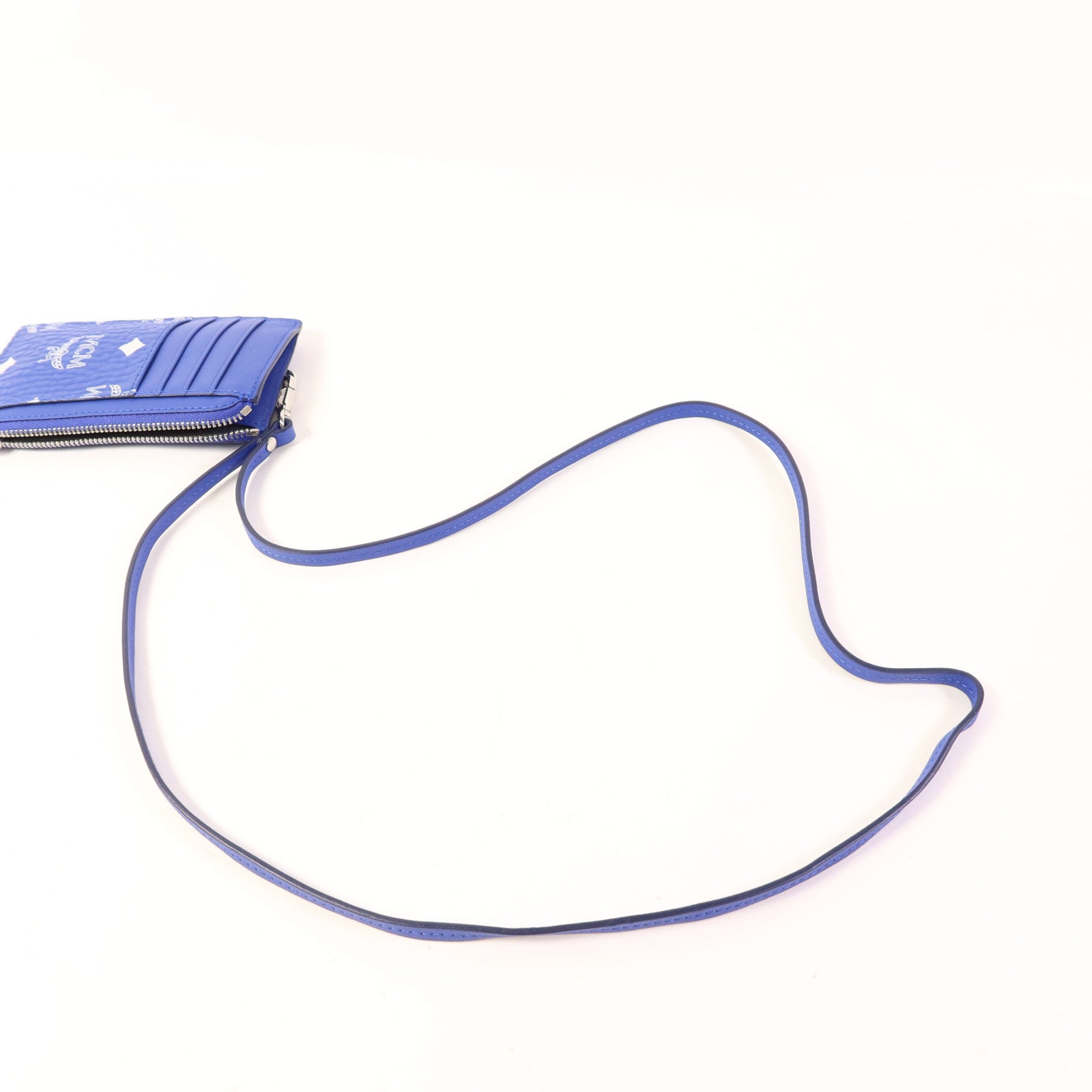 MCM 塗層帆布Card Case銀扣卡片套