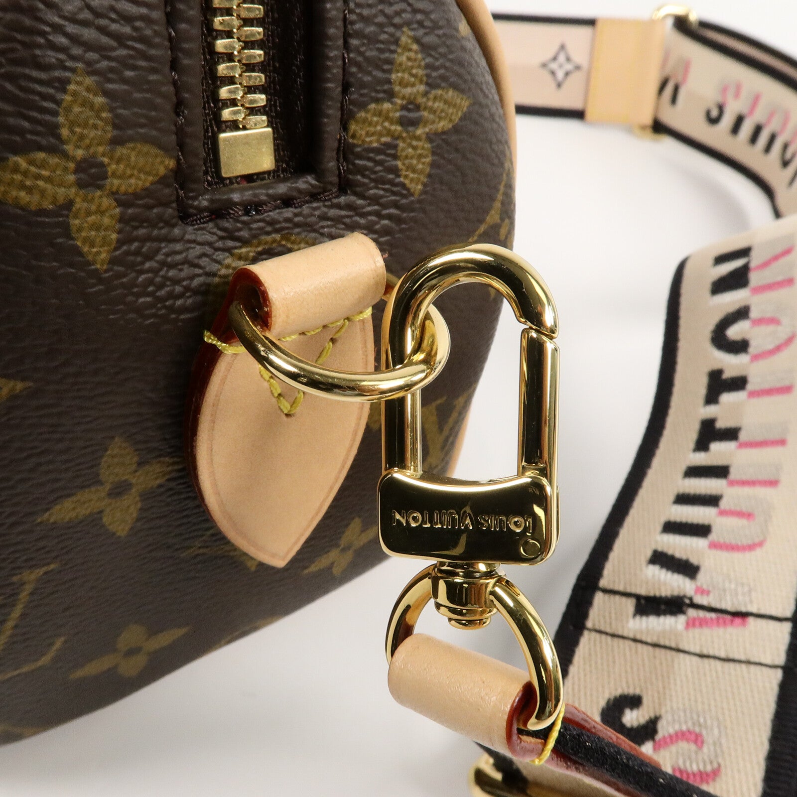 LOUIS VUITTON Monogram Speedy Bandouliere 20手挽肩背兩用袋