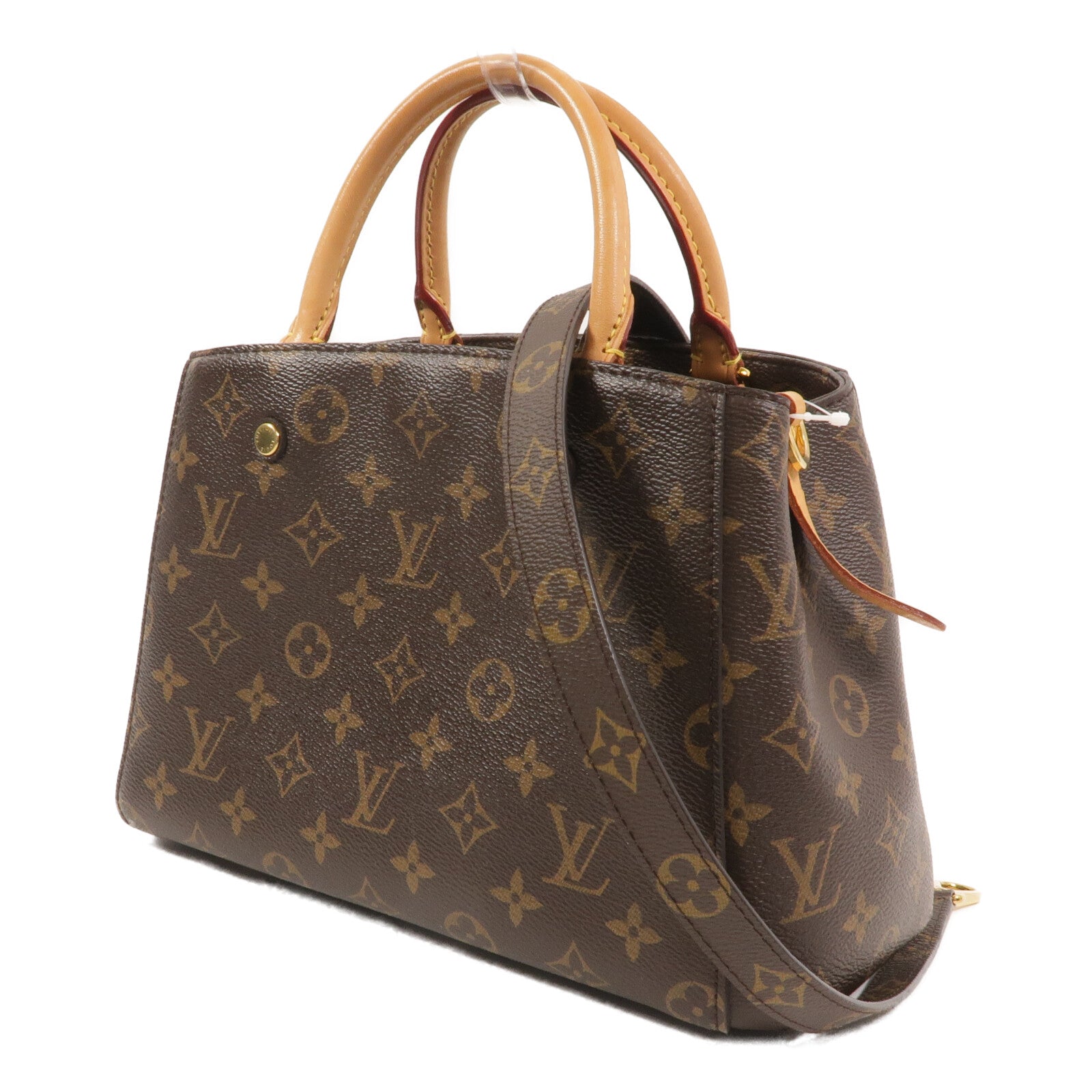 LOUIS VUITTON Monogram Montaigne BB手挽肩背兩用袋