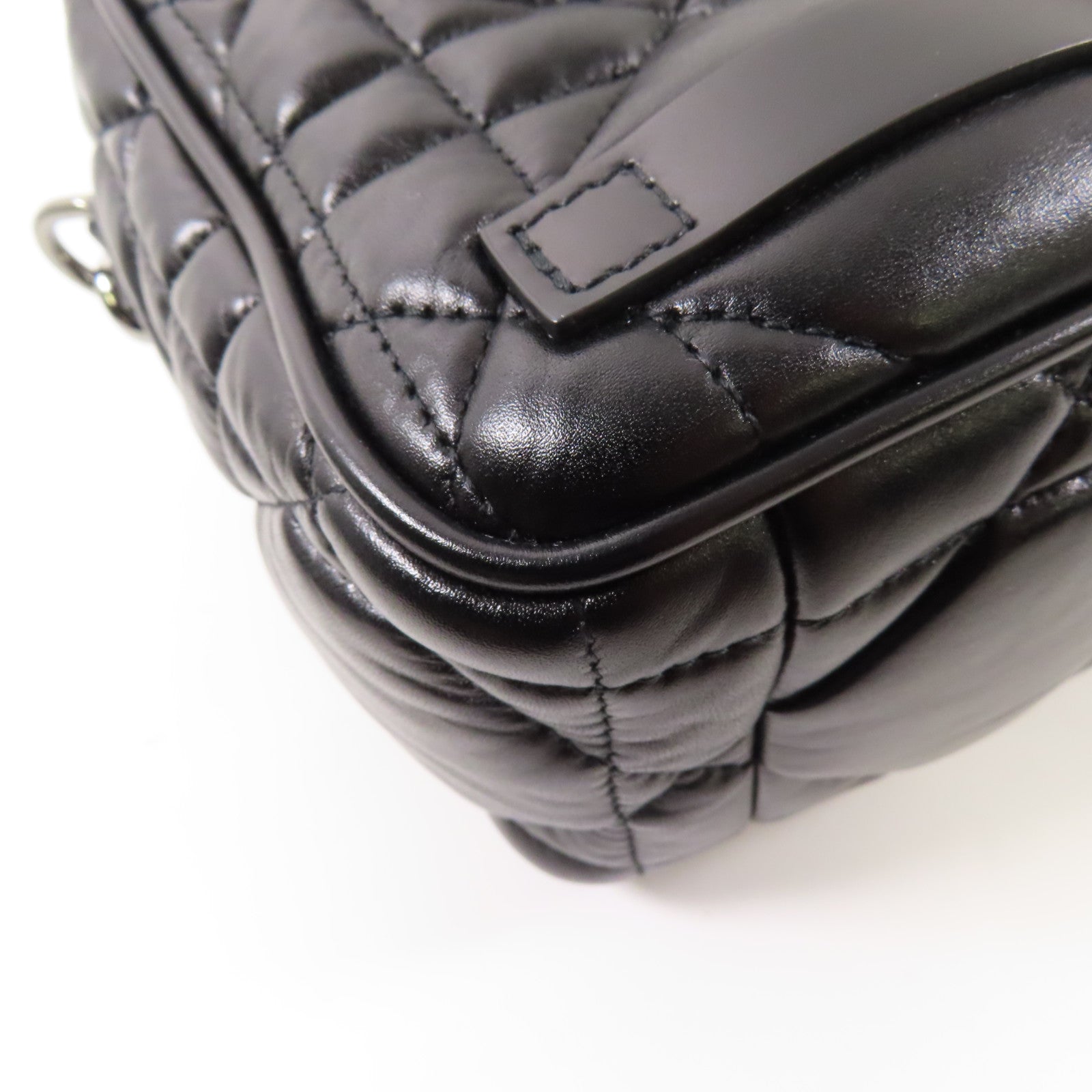 Dior 皮革Dior Camp Bag手挽肩背兩用袋黑色