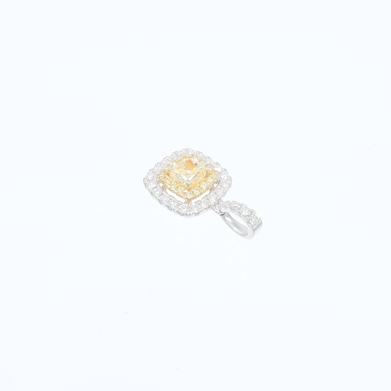 JEWELRY 18K白金/黃金Diamond Pendant鑽石吊墜