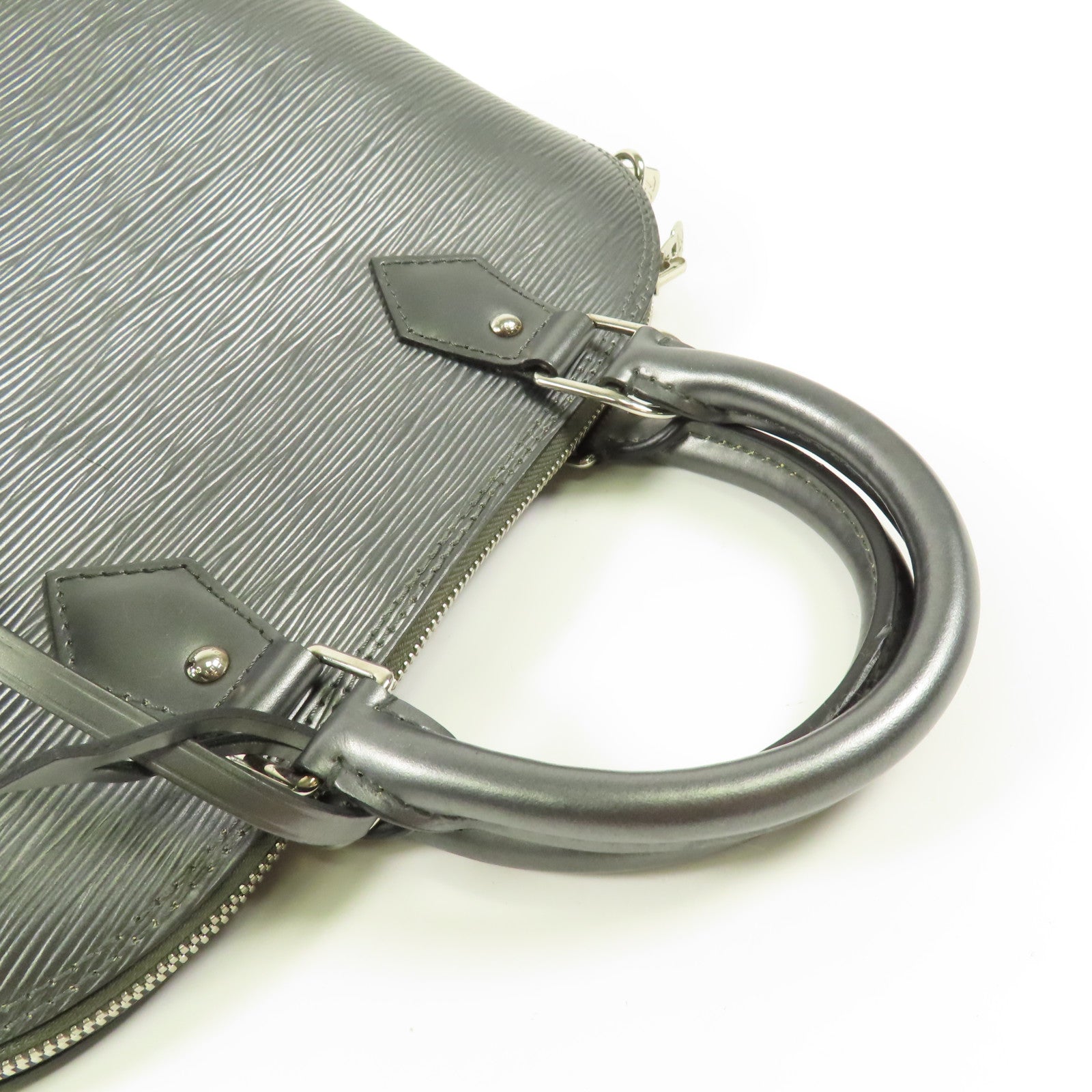 LOUIS VUITTON Epi Alma PM銀扣手挽袋