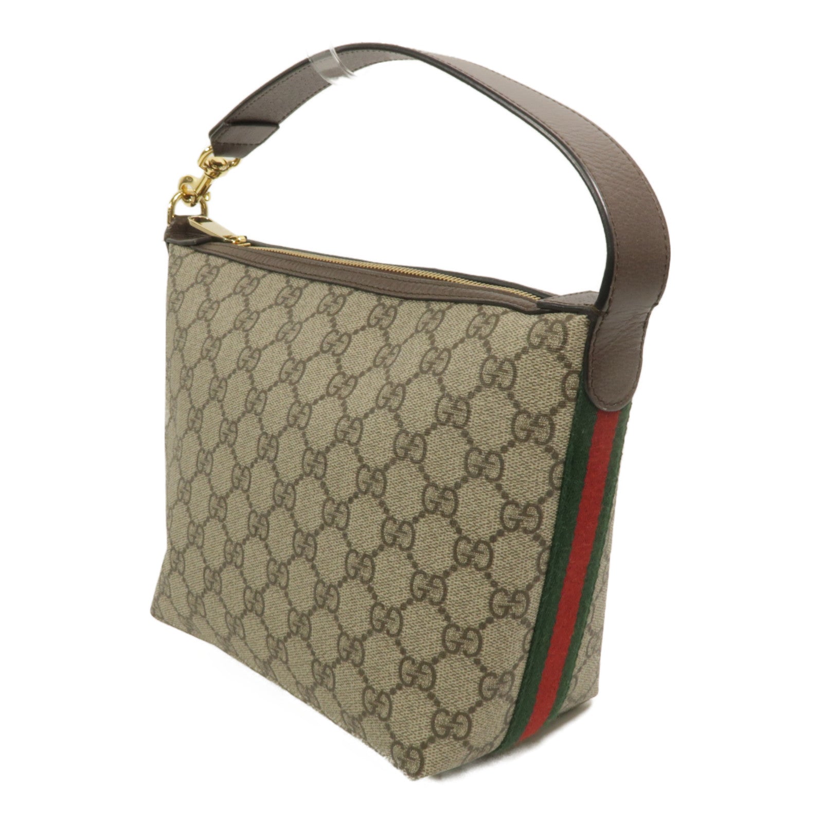 GUCCI 塗層帆布Ophidia手挽袋