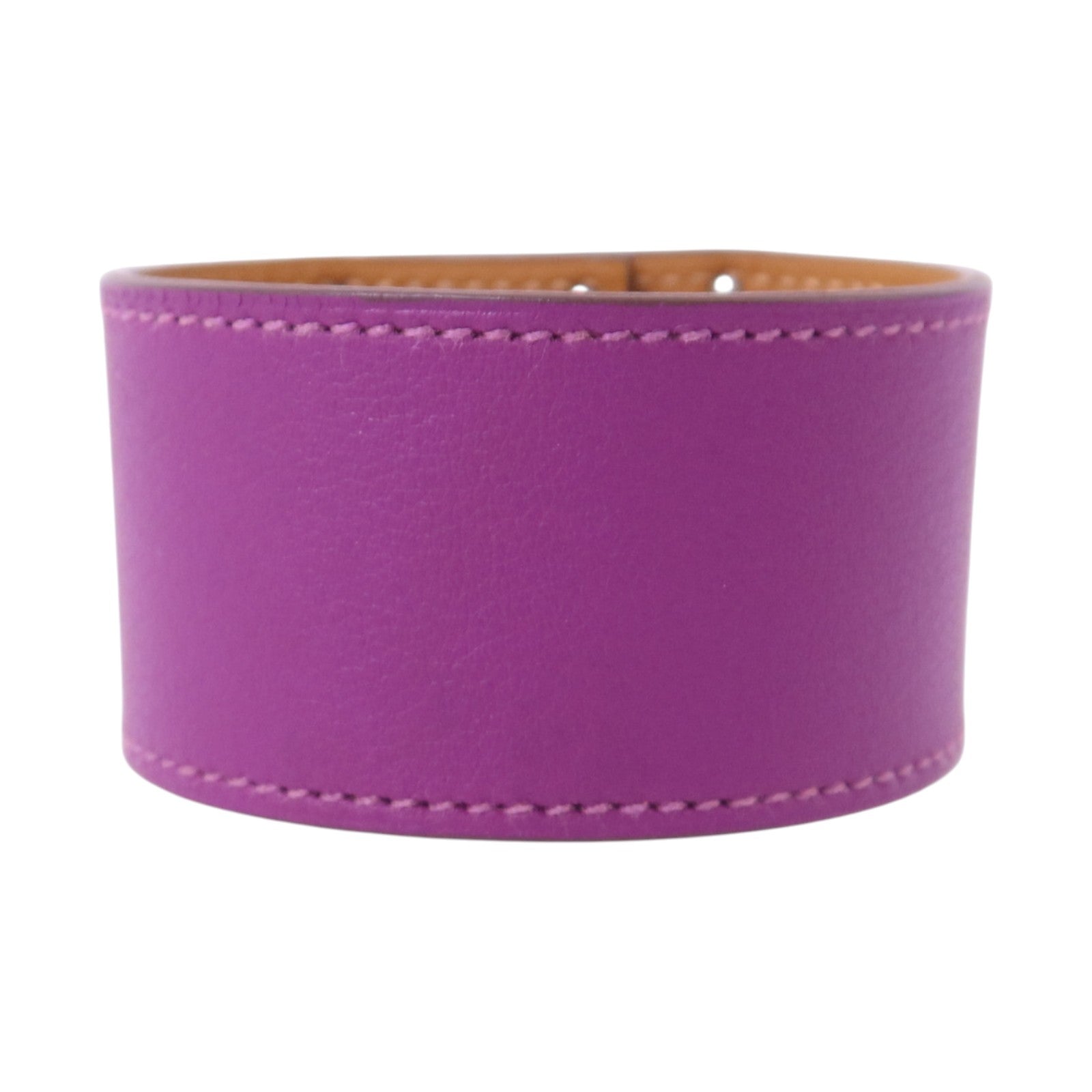 HERMES Swift皮革Kelly Dog Bracelet銀扣手鏈