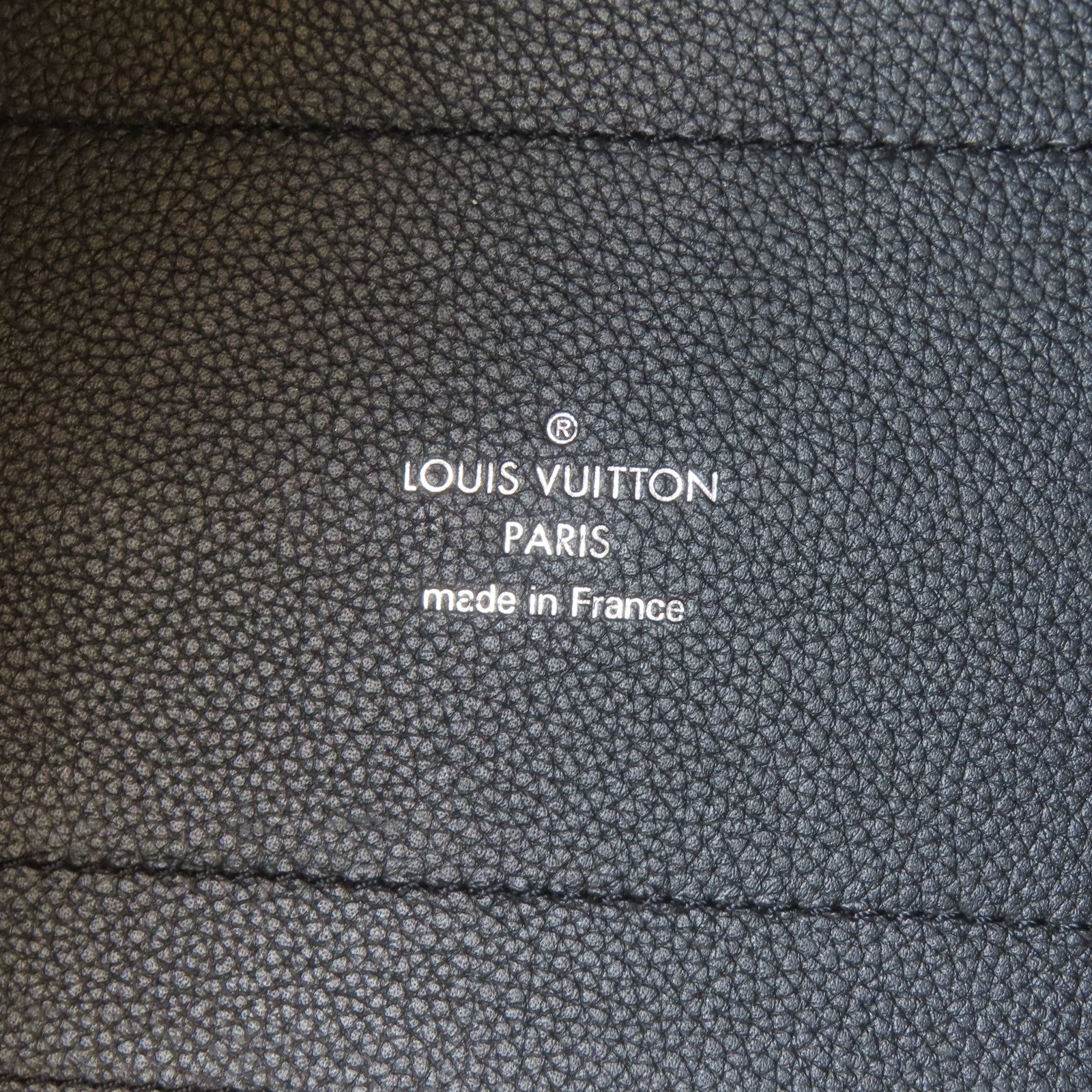LOUIS VUITTON Mahina Hina 2 Way Shoulder Bag銀扣手挽肩背兩用袋黑色
