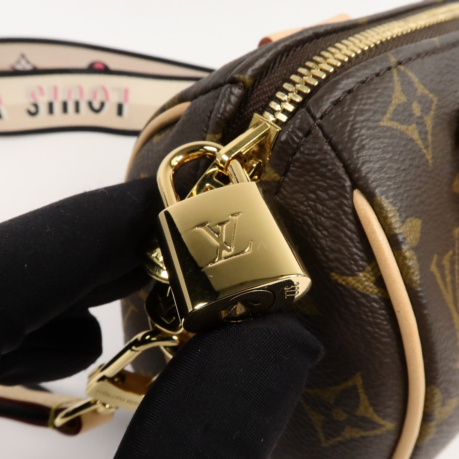 LOUIS VUITTON Monogram Speedy Bandouliere 20手挽肩背兩用袋