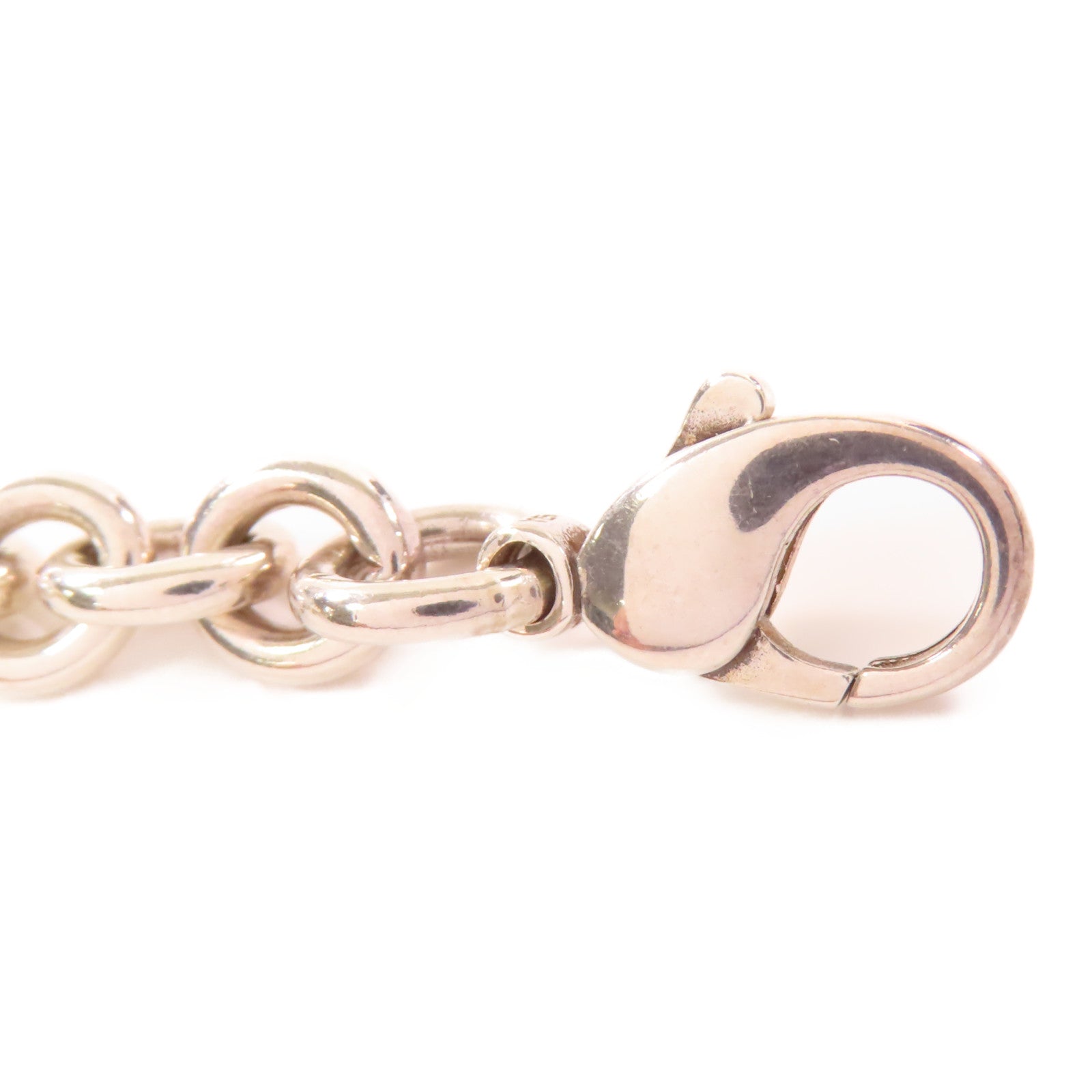 TIFFANY＆CO 925純銀Return to Tiffany Necklace項鍊銀色