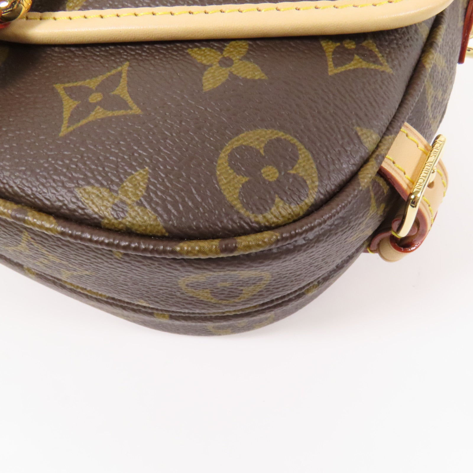 LOUIS VUITTON Monogram Saumur BB金扣手挽肩背兩用袋
