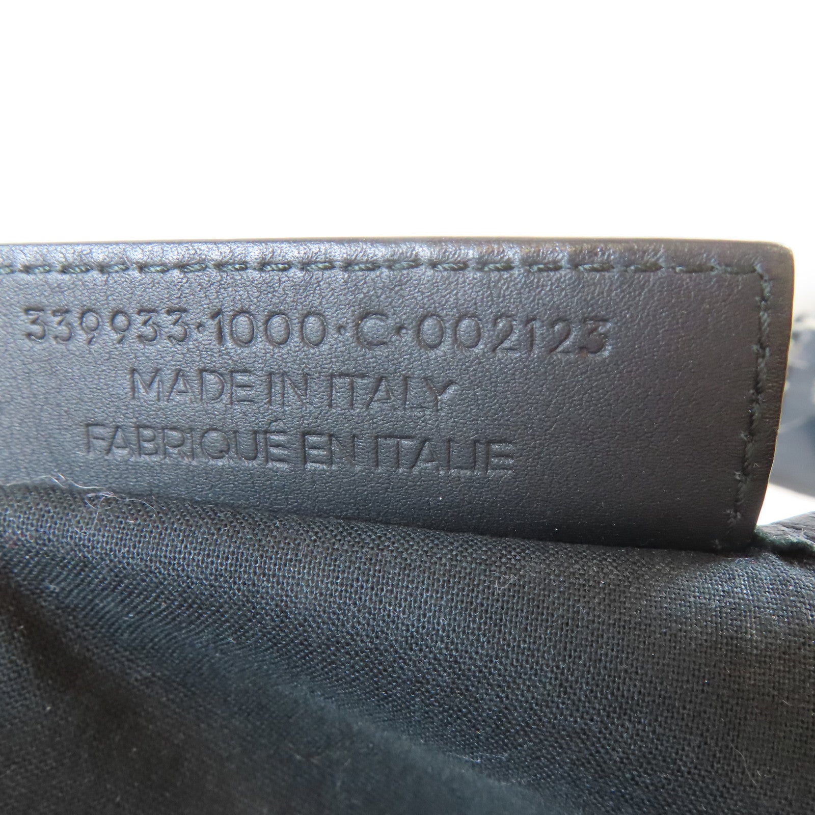 BALENCIAGA 羊皮皮革Navy Cabas銀扣手挽袋黑色