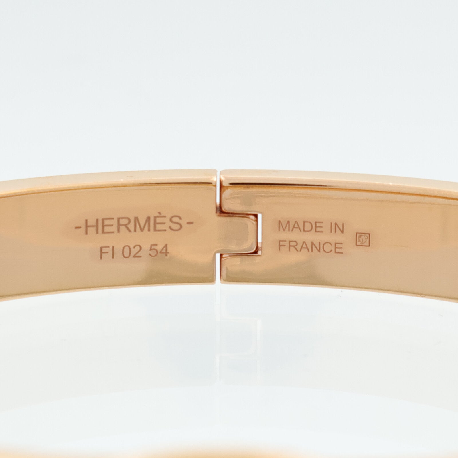 HERMES 金屬/琺瑯Mini Clic Chaine D Ancre手鐲