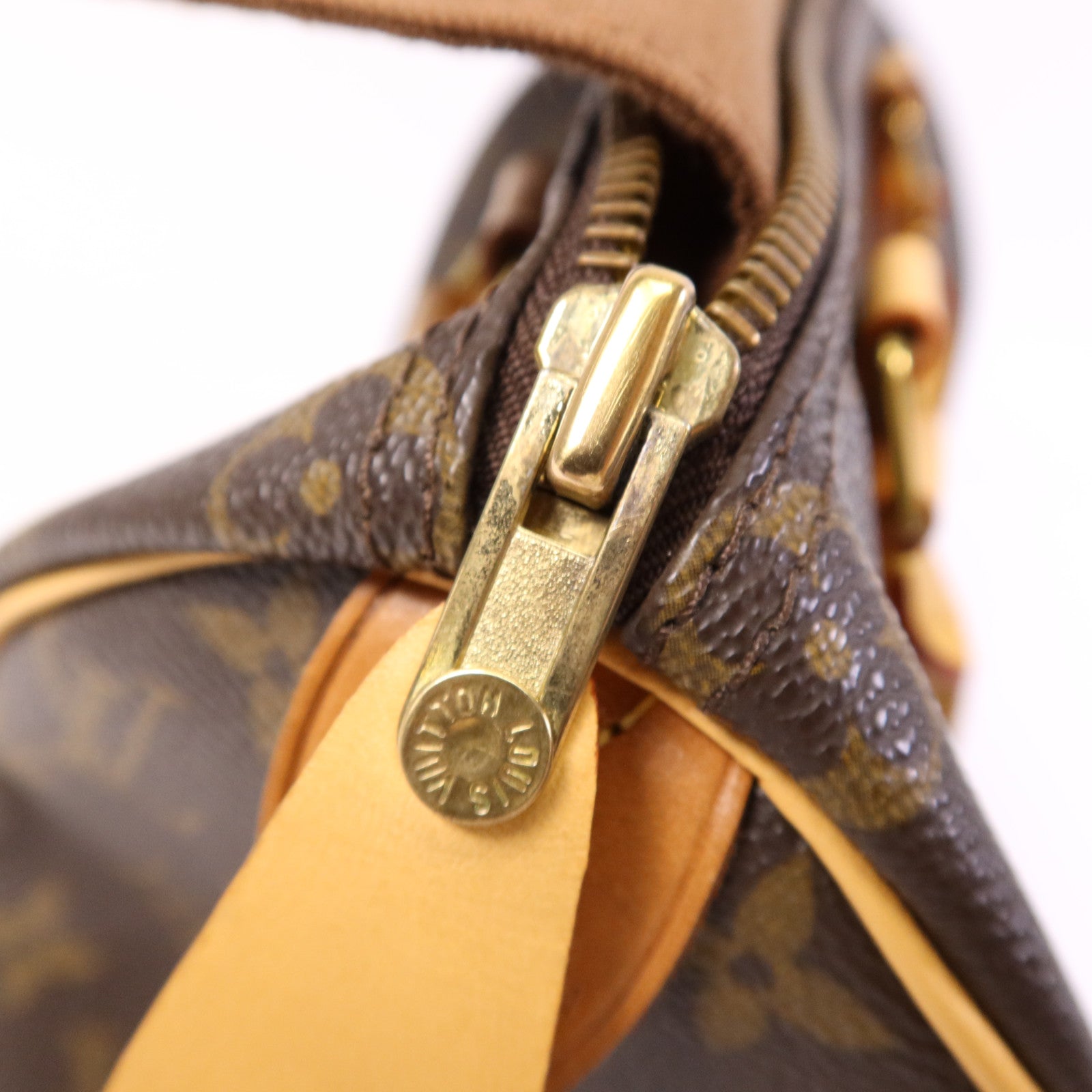 LOUIS VUITTON Monogram Speedy 25金扣手挽袋