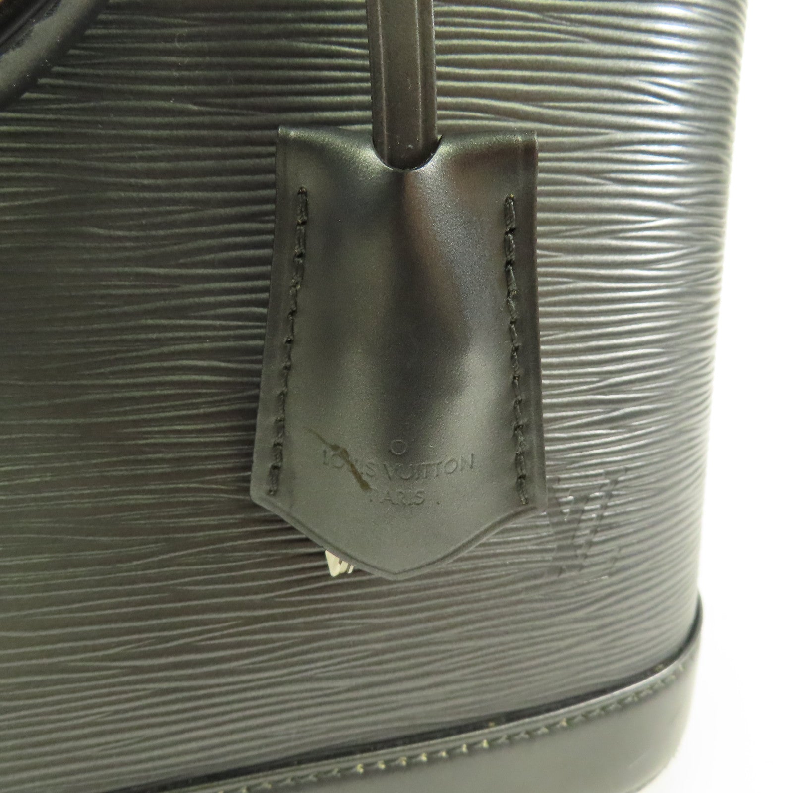 LOUIS VUITTON LV SHW Alma PM Hand Bag M40302 Epi Grey