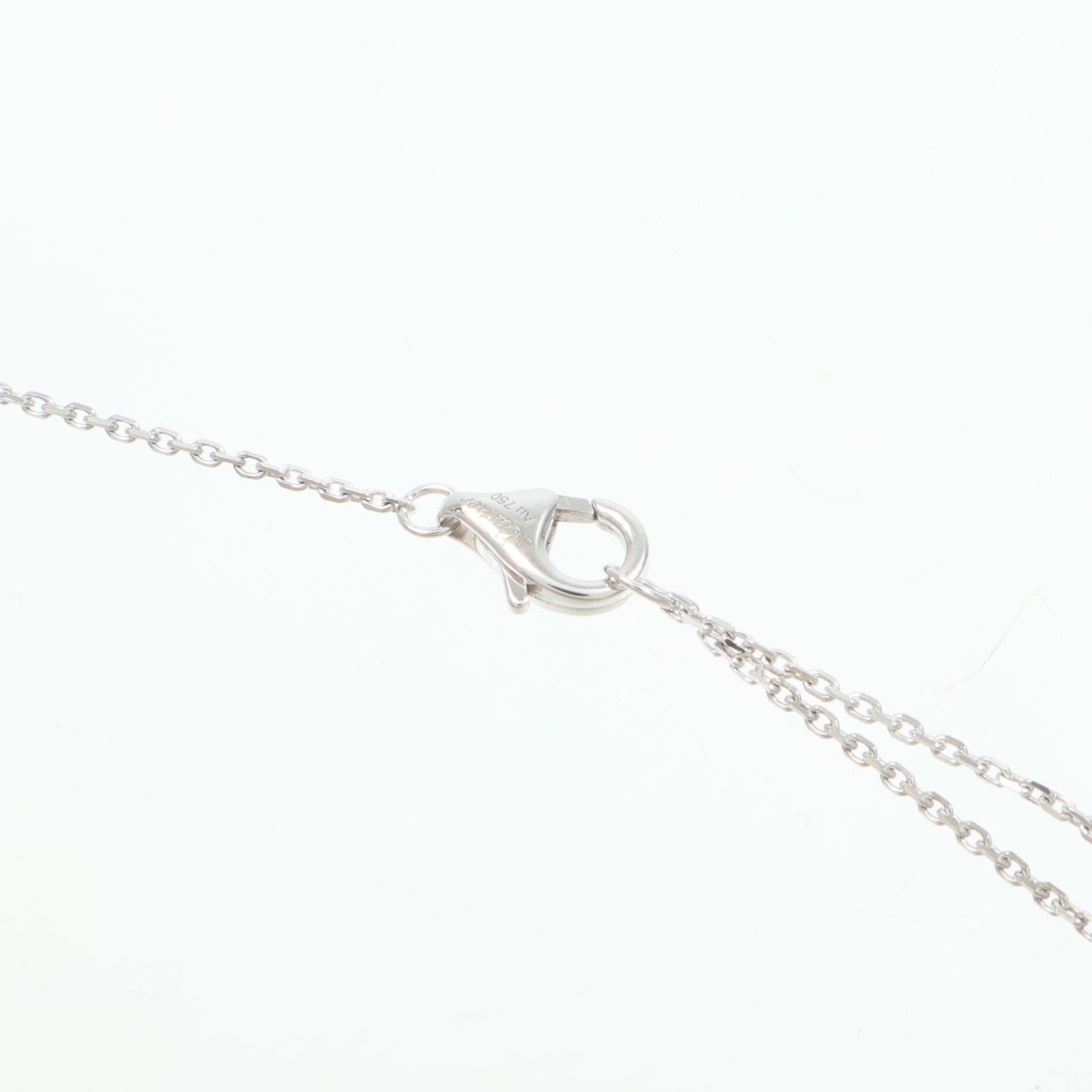 CARTIER 18K白金d'Amour Pendent鑽石項鍊