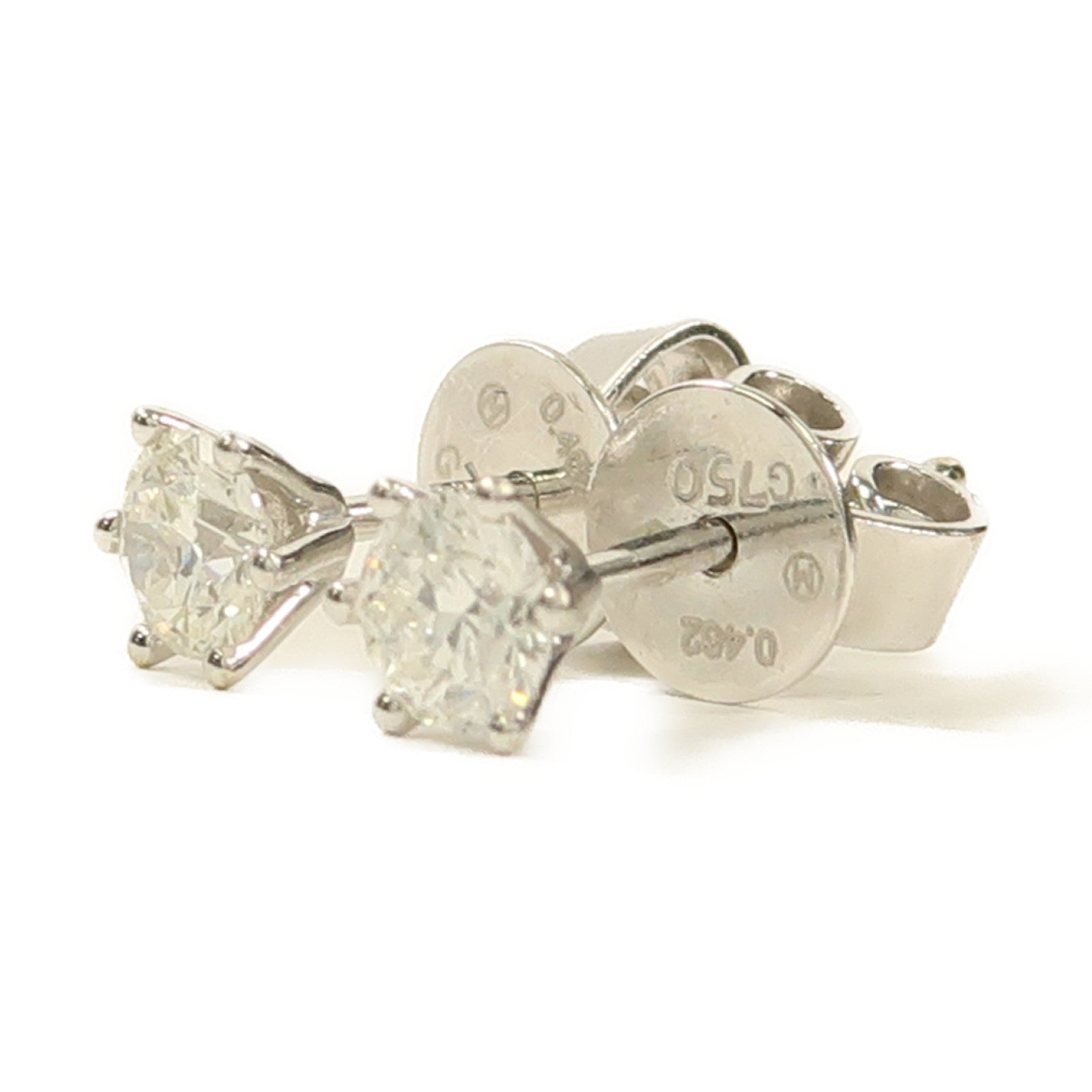 JEWELRY 18K白金Diamond Earring耳環