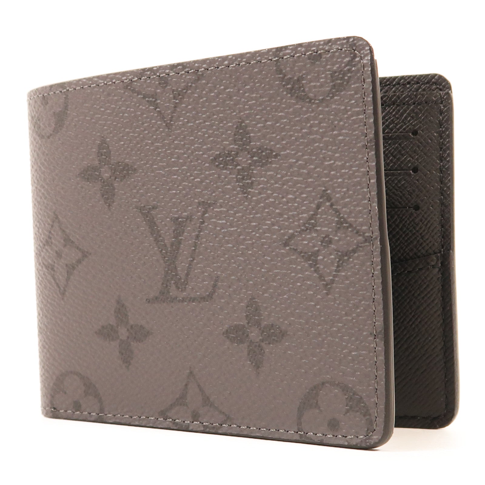 LOUIS VUITTON Monogram Eclipse Slender錢包