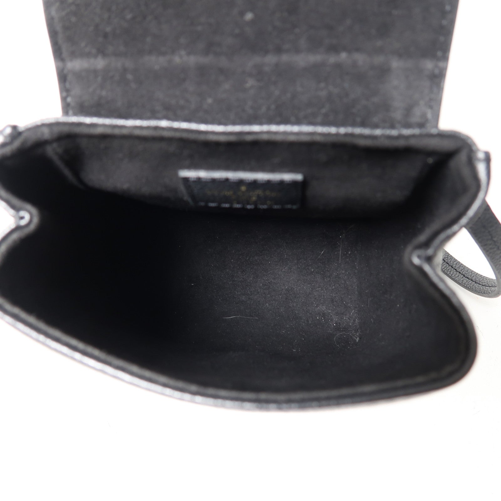 LOUIS VUITTON Monogram Empreinte Tiny Backpack金扣背包黑色