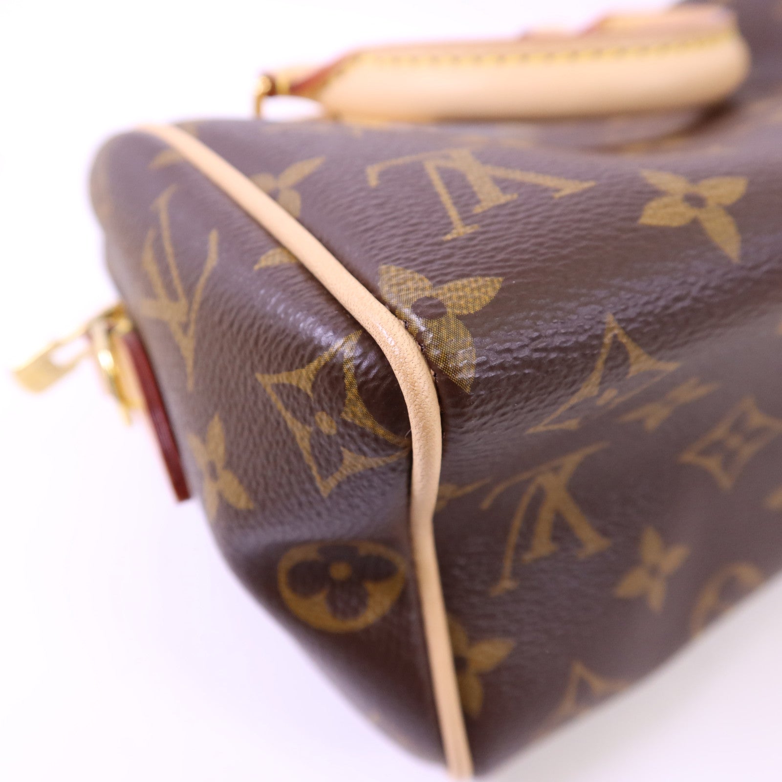 LOUIS VUITTON Monogram Speedy Bandouliere 20金扣手挽肩背兩用袋