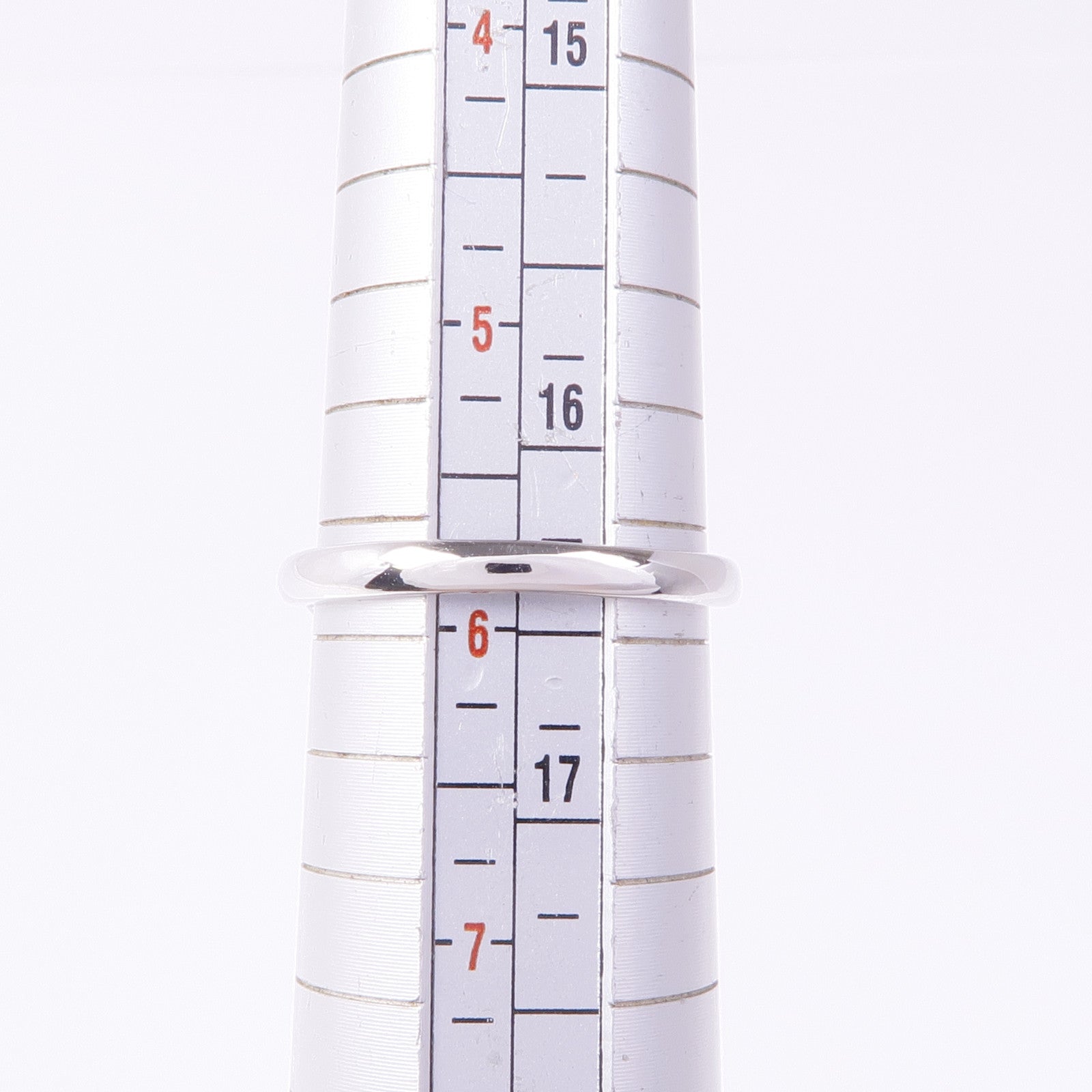 JEWELRY PT900鉑金Sapphire Diamond Ring藍寶石/鑽石戒指US#5.5