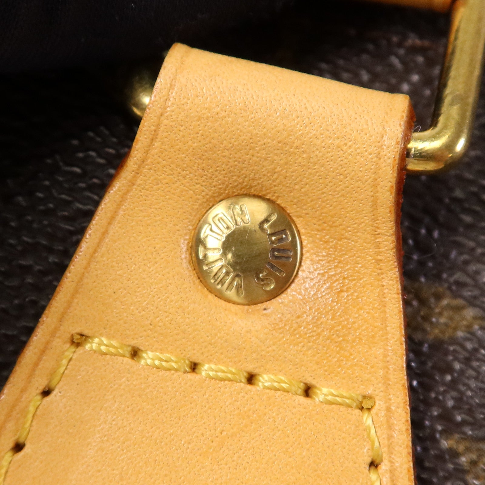 LOUIS VUITTON Monogram Speedy 25金扣手挽袋