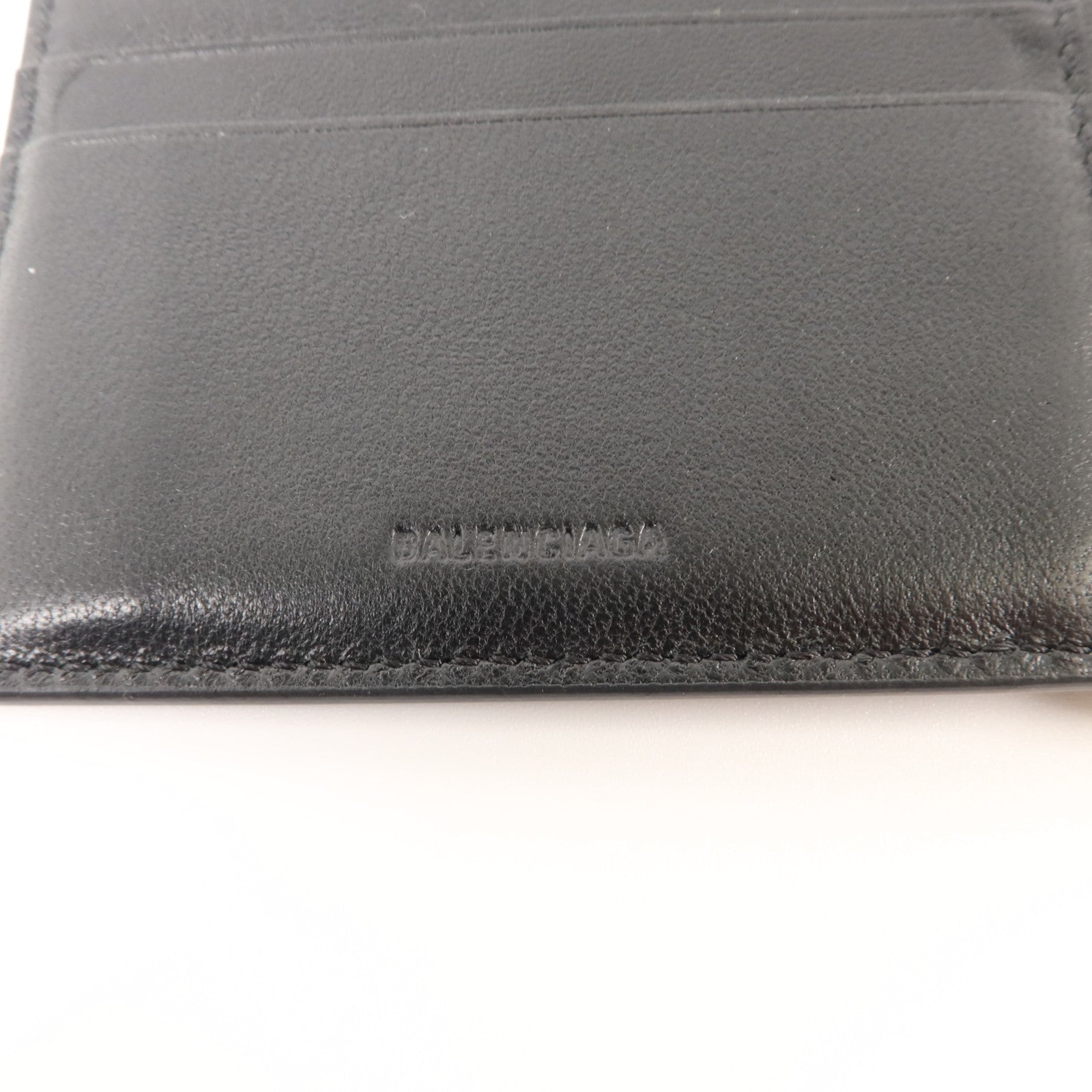 BALENCIAGA 牛皮皮革Bifold Wallet錢包