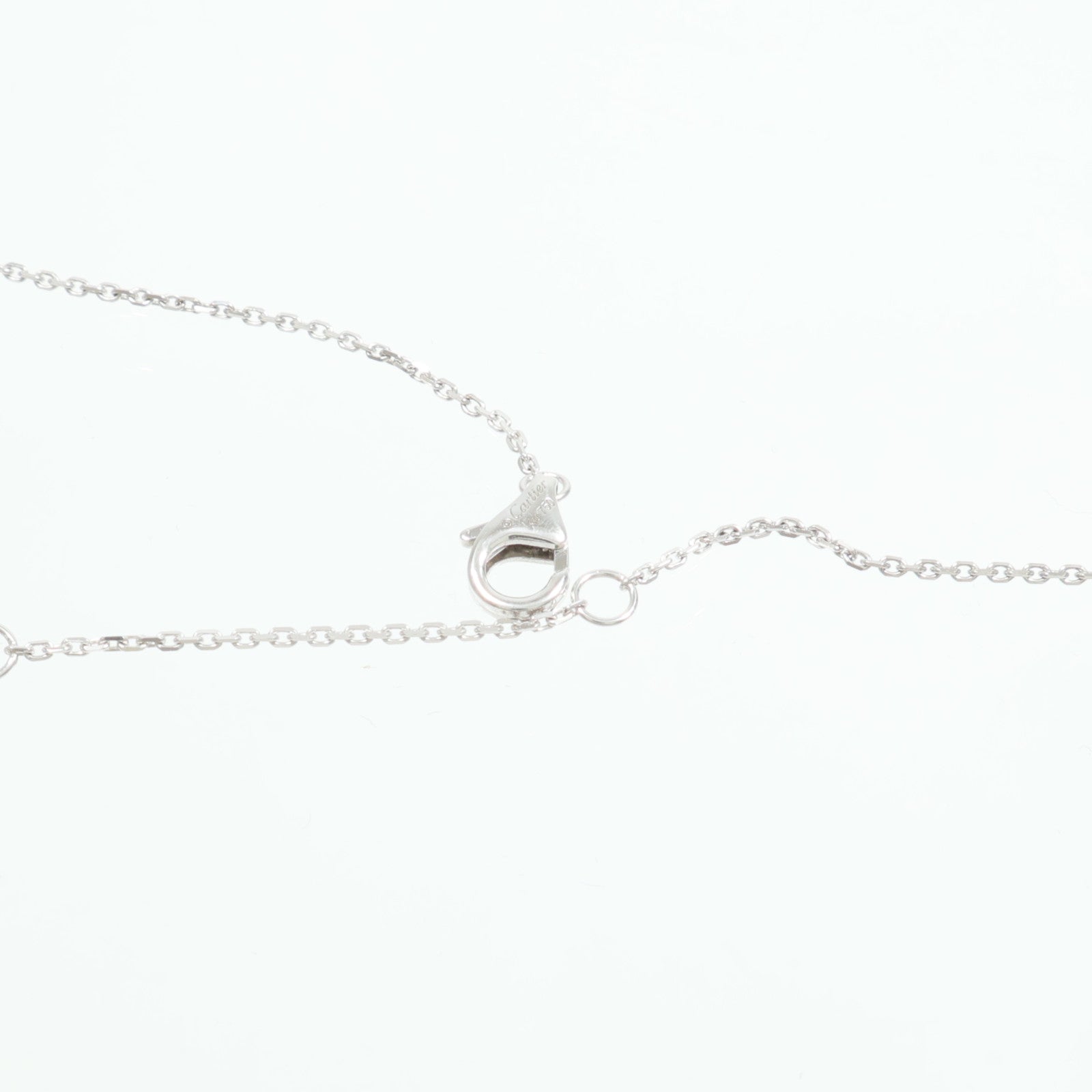 CARTIER 18K白金d'Amour Pendent鑽石項鍊