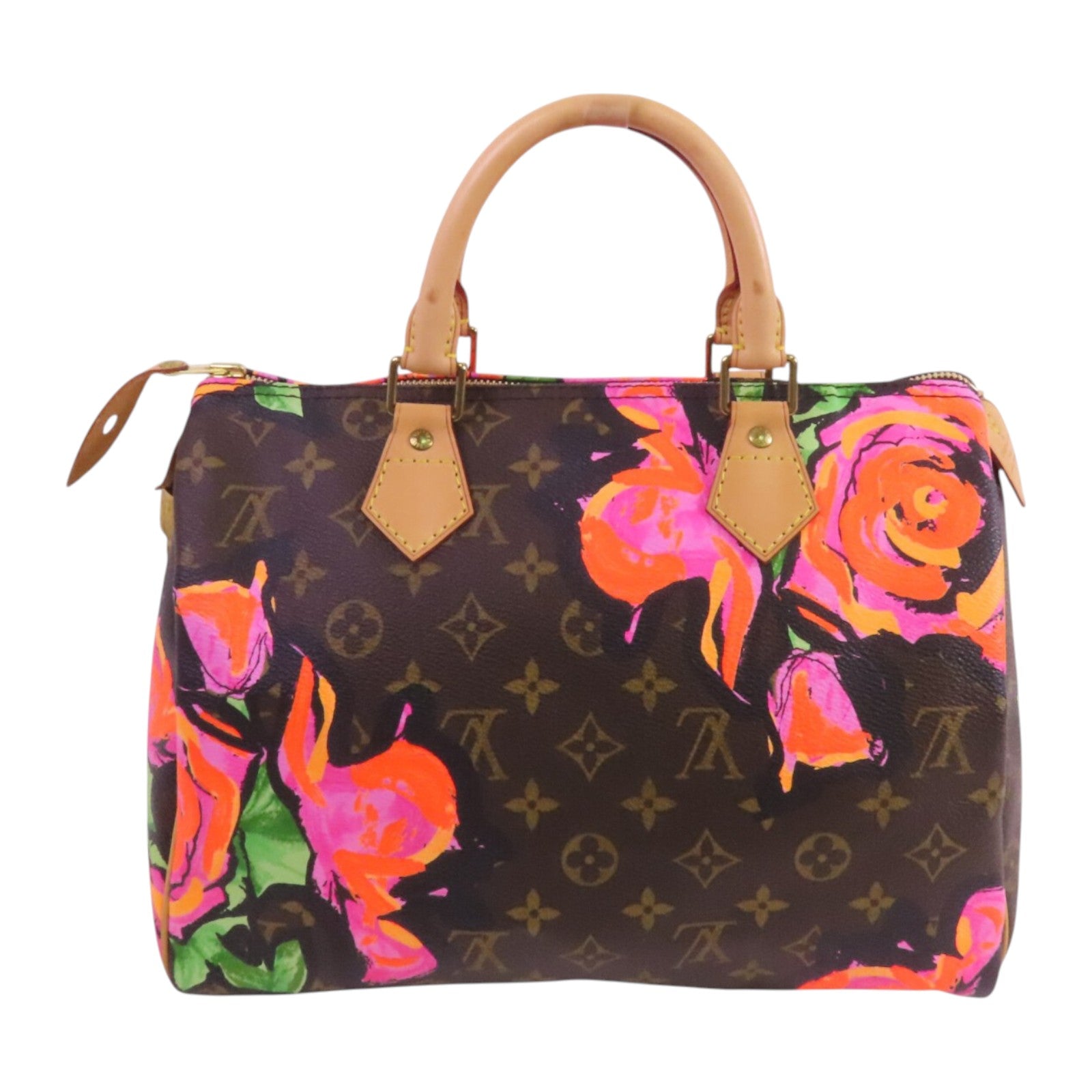 LOUIS VUITTON Monogram Speedy 30金扣手挽袋