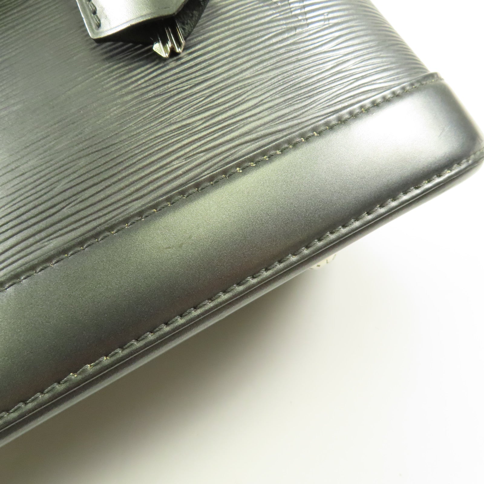LOUIS VUITTON Epi Alma PM銀扣手挽袋