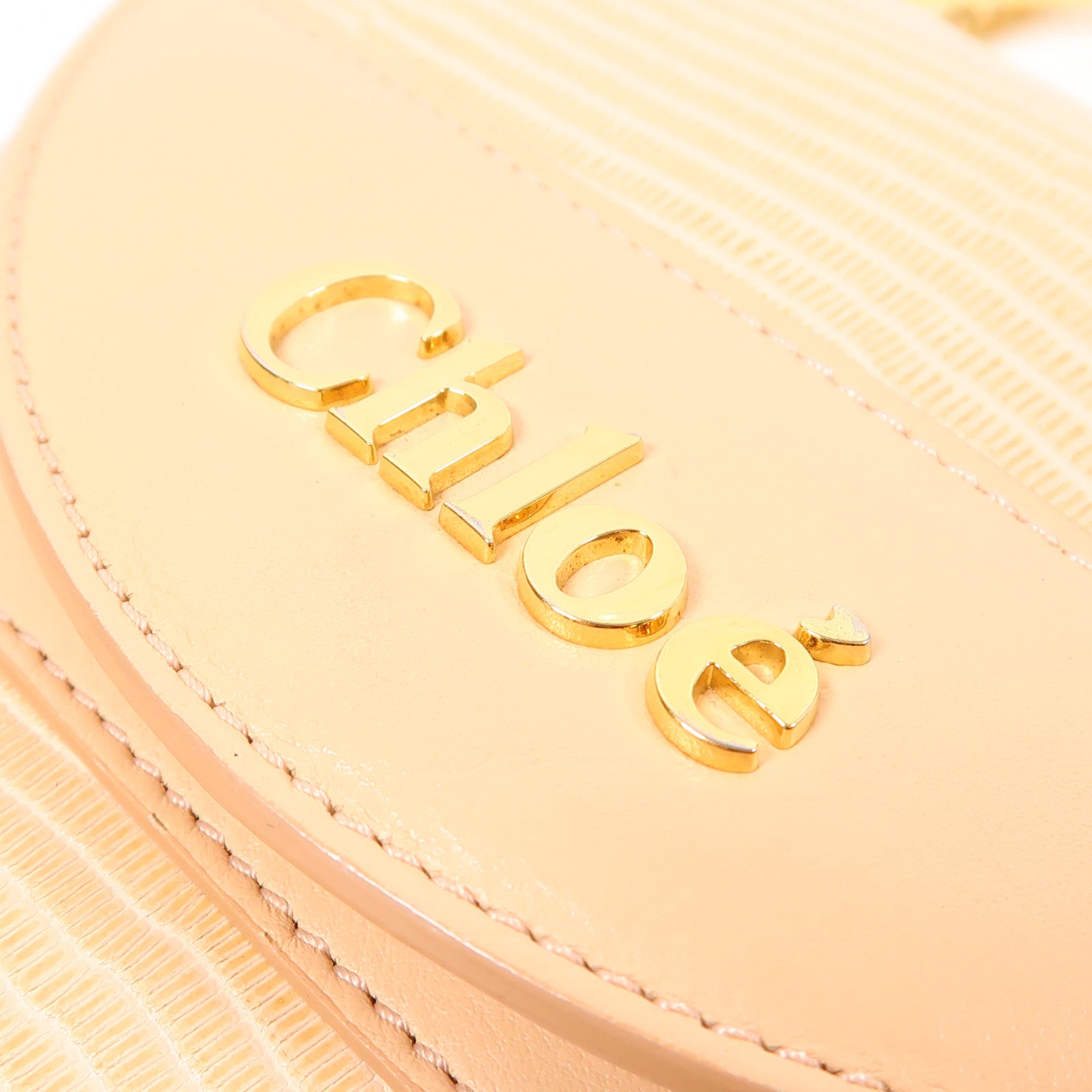 Chloe 牛皮皮革Aby Lock Bag金扣手挽肩背兩用袋