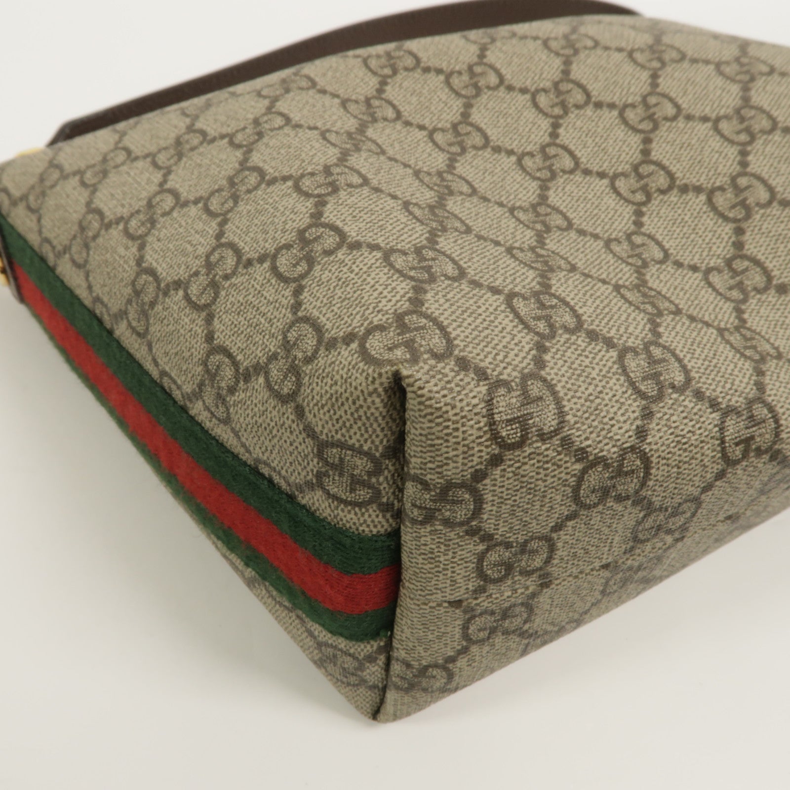 GUCCI 塗層帆布Ophidia手挽袋