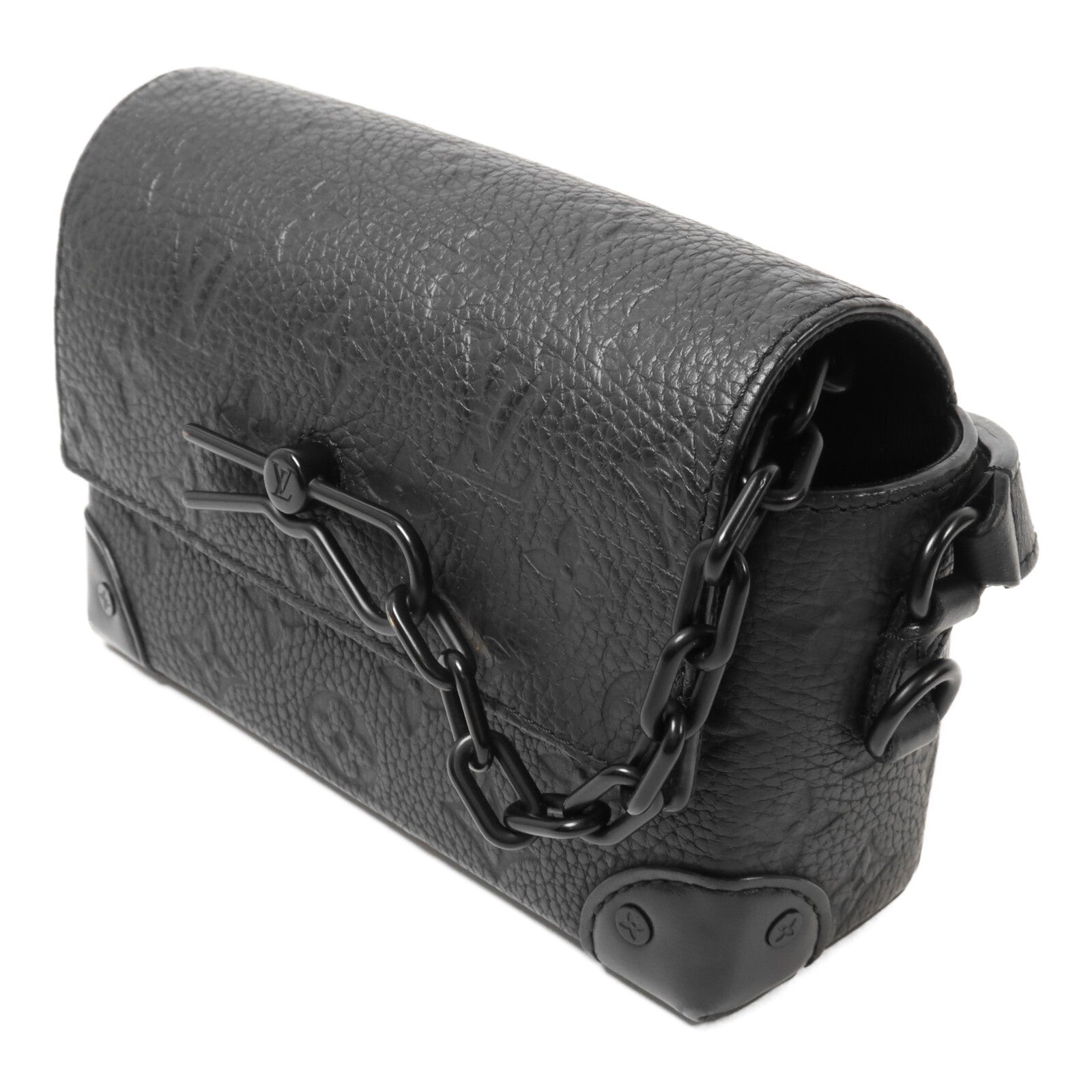 LOUIS VUITTON Monogram Eclipse Steamer Wearable Wallet肩背袋